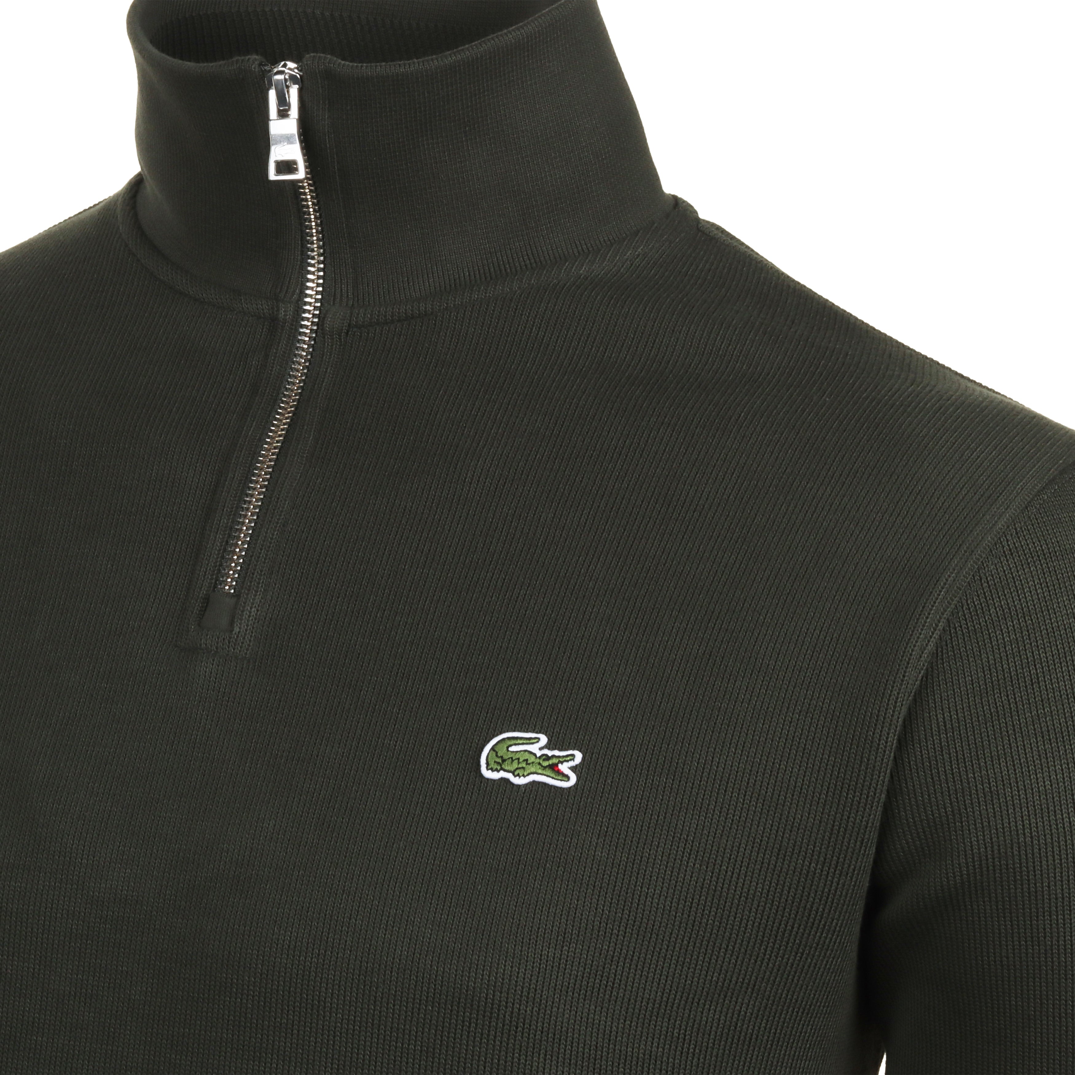 Lacoste Classic 1 2 Zip Sweater SH1927 Sapwood L7A Function18