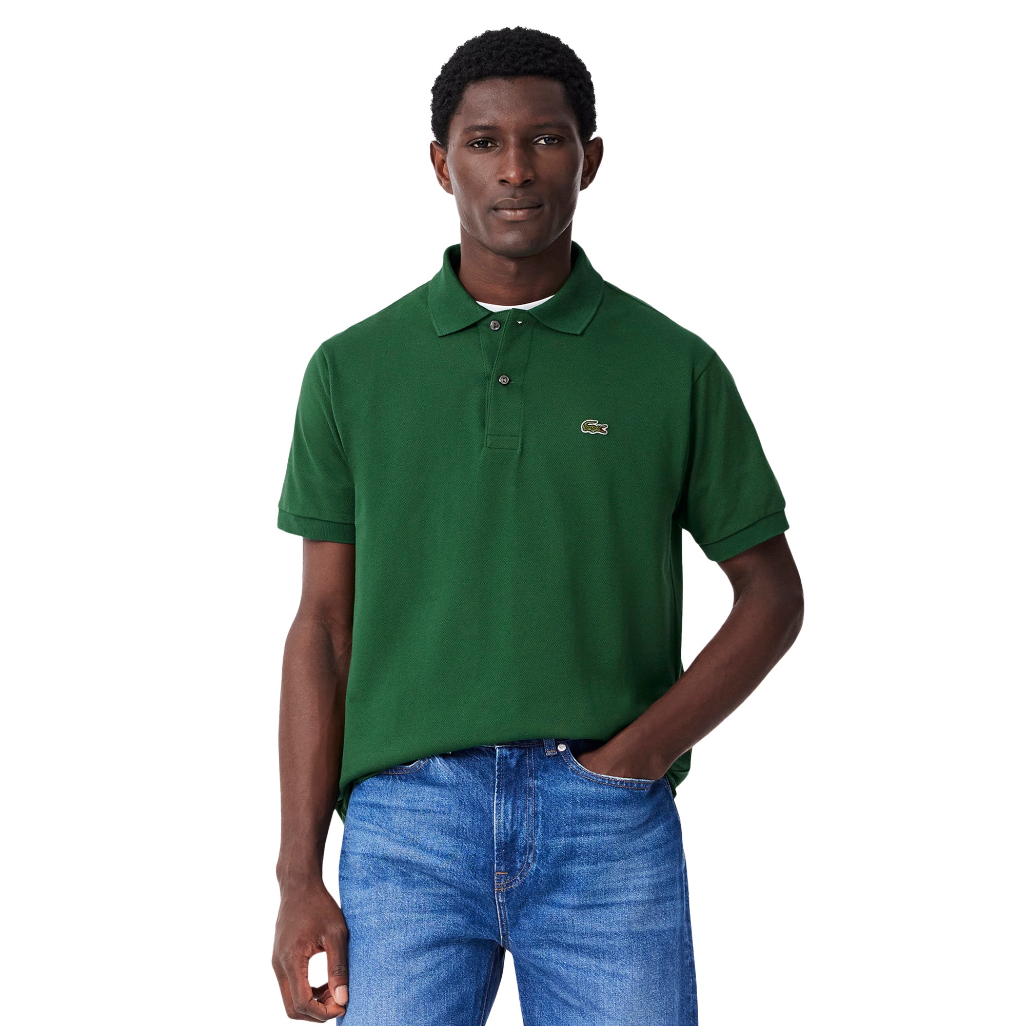 Lacoste Classic Pique Polo Shirt Green 132 L1212-132