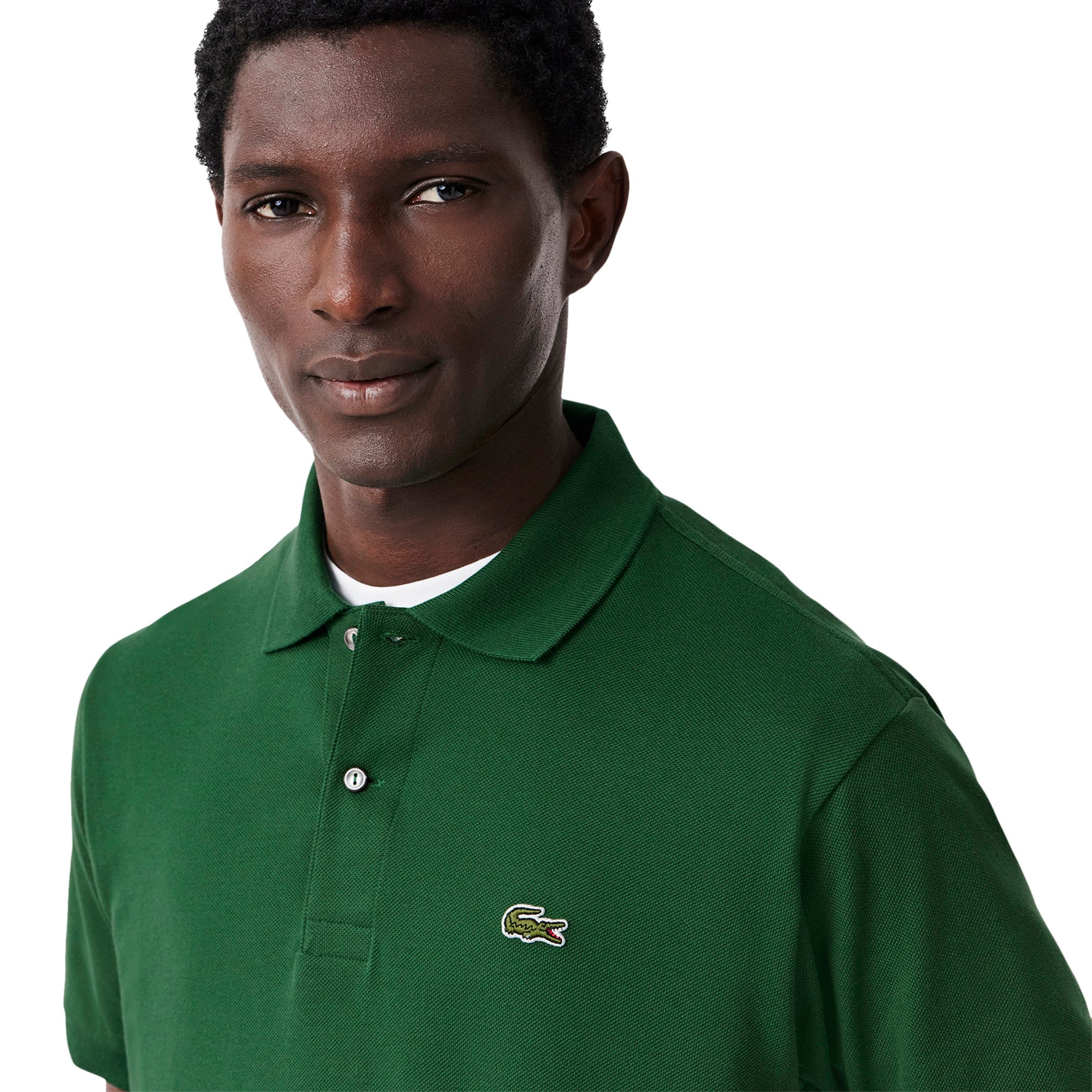 Lacoste Classic Pique Golf Polo Shirt - Green 132 - L1212-132