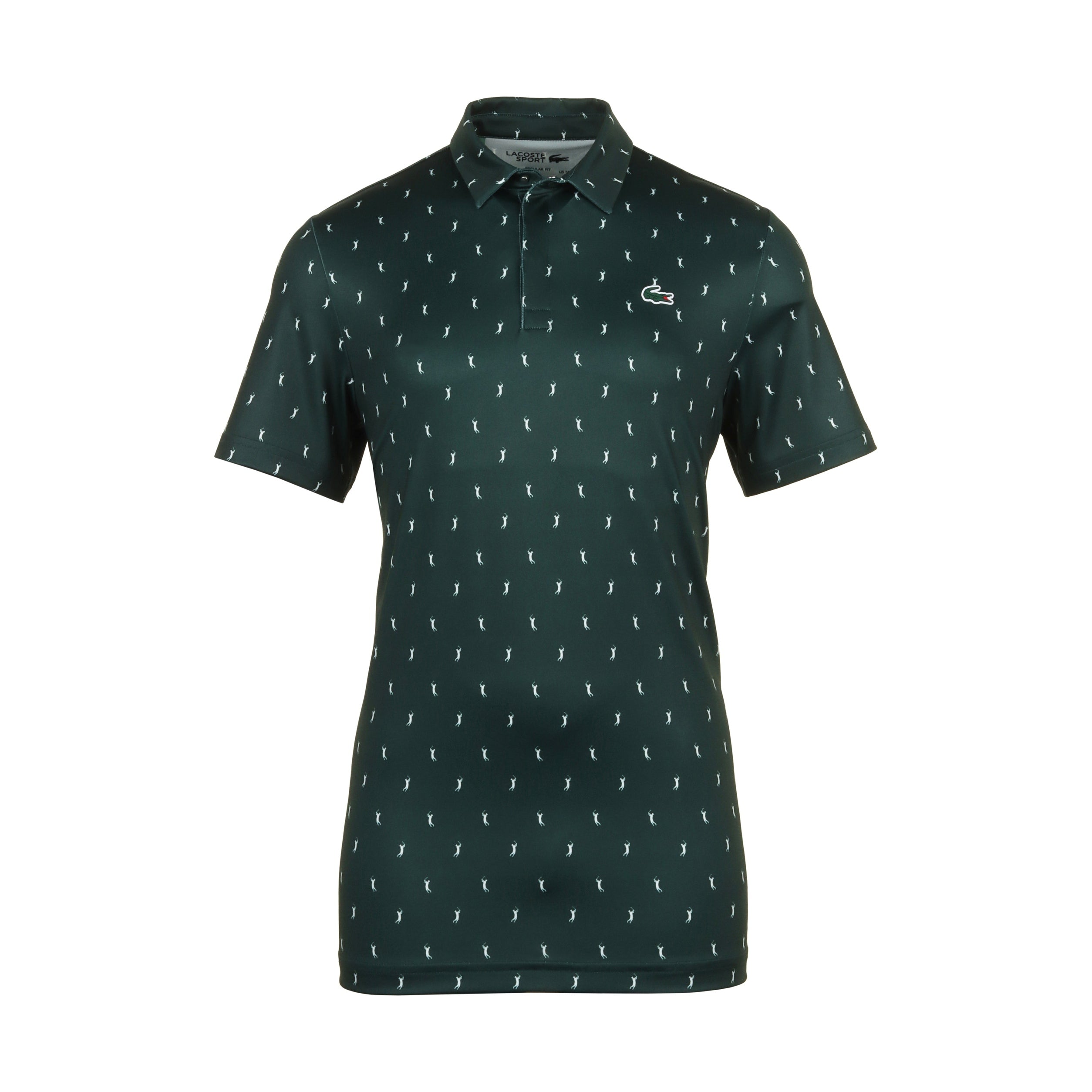 Lacoste Golf All Over Printed Polo Shirt