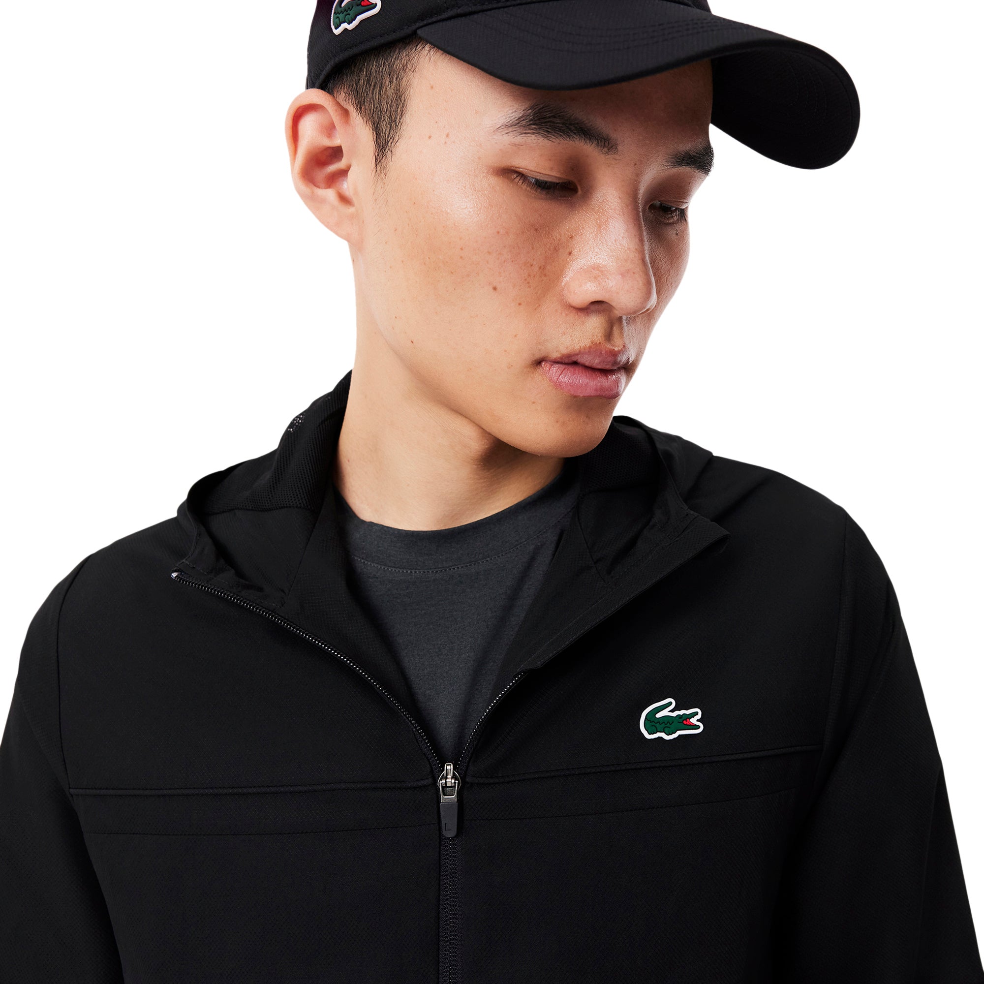 Lacoste Sport Training Full Zip - Black 8VM - BH3466-8VM - Function18
