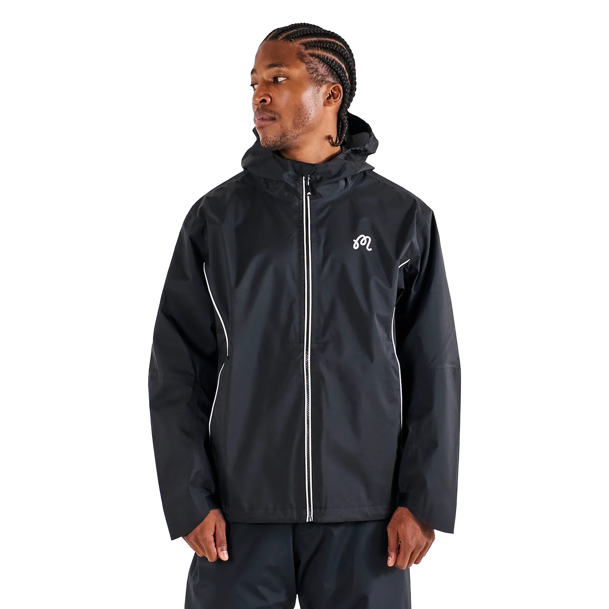 MALBON X UNDEFEATED RAIN JACKET サイズM Malbon Cloud Burst Rain Jacket - Black - M-9576-BLK | Function18