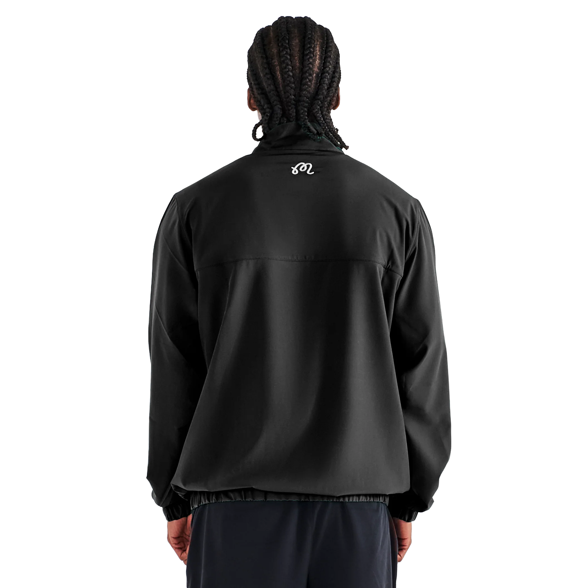 Malbon Golf Cypress Anorak - Black - M-9421-BLK | Function18