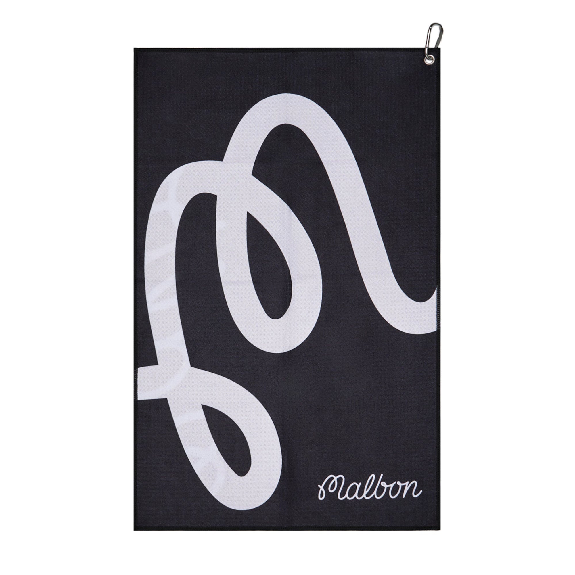 Malbon Golf Towel - Black - M-9438-BLK | Function18 | Restrictedgs