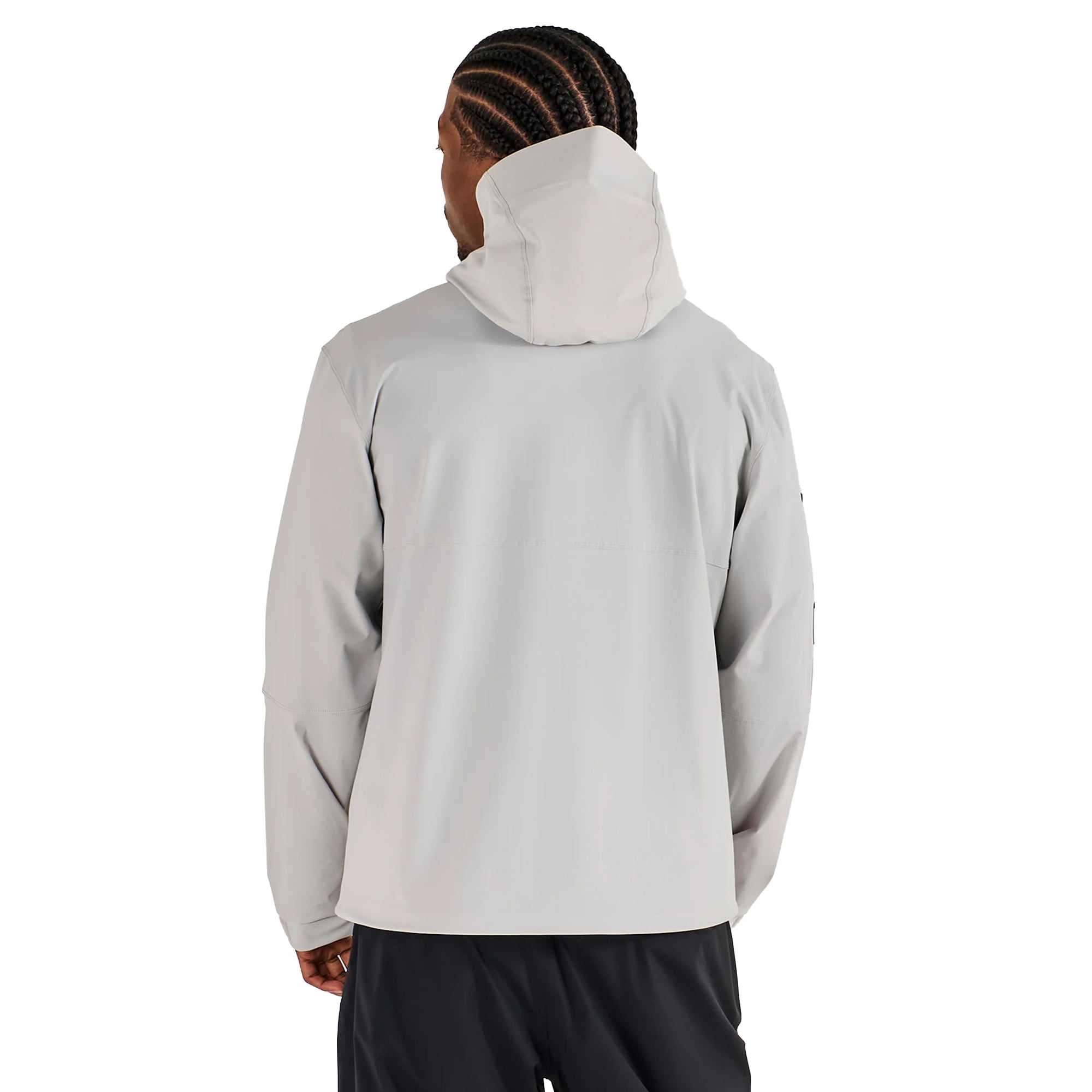 Malbon Performance Full Zip Shell Golf Jacket - Silver - M-9732