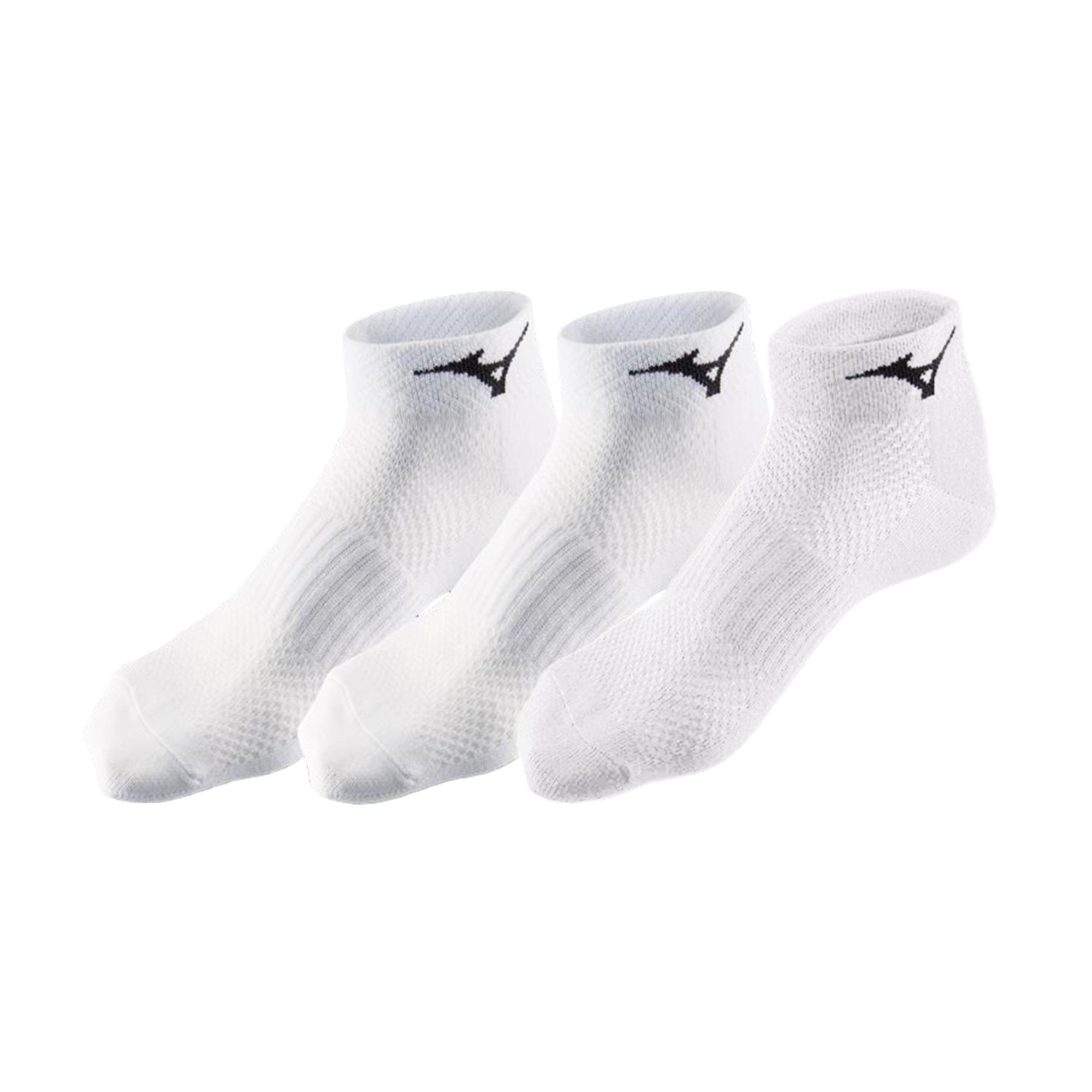 Mizuno Golf Mid Socks Pack 52XUU950P White 01 Function18