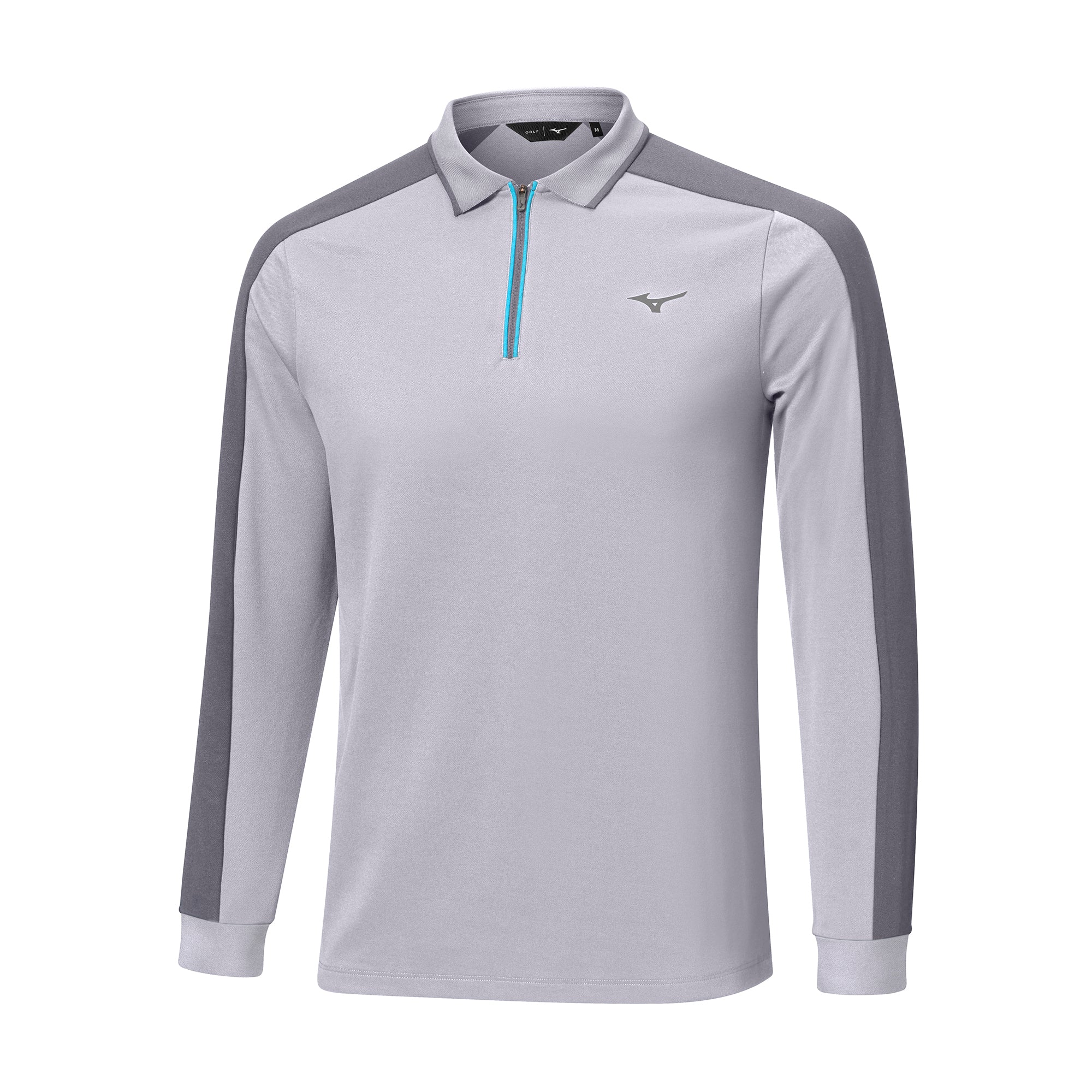 Mizuno Golf Showdown LS Polo Shirt - Quicksilver 17 - 52GAB027-17