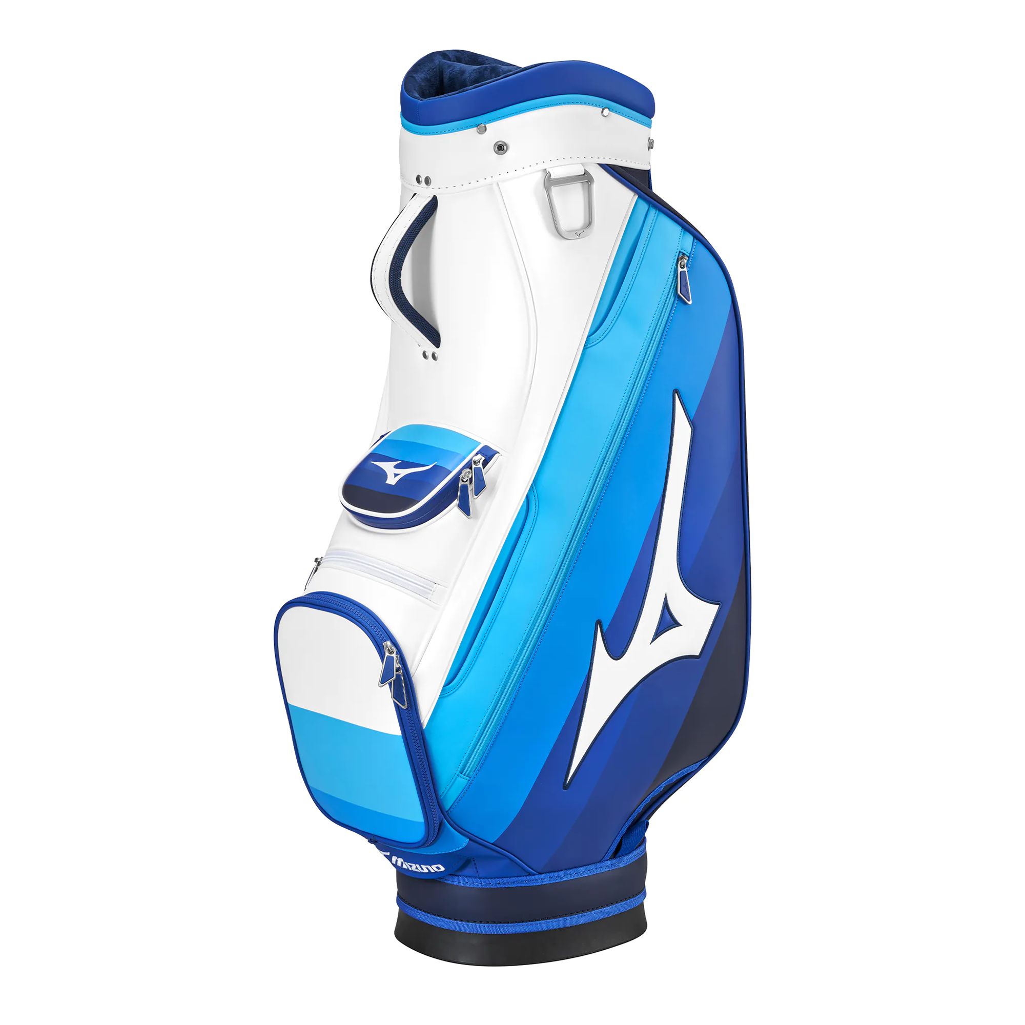 Mizuno Golf Tour Cart Bag 25- White/Blue 01 - BTOURCRT25-01