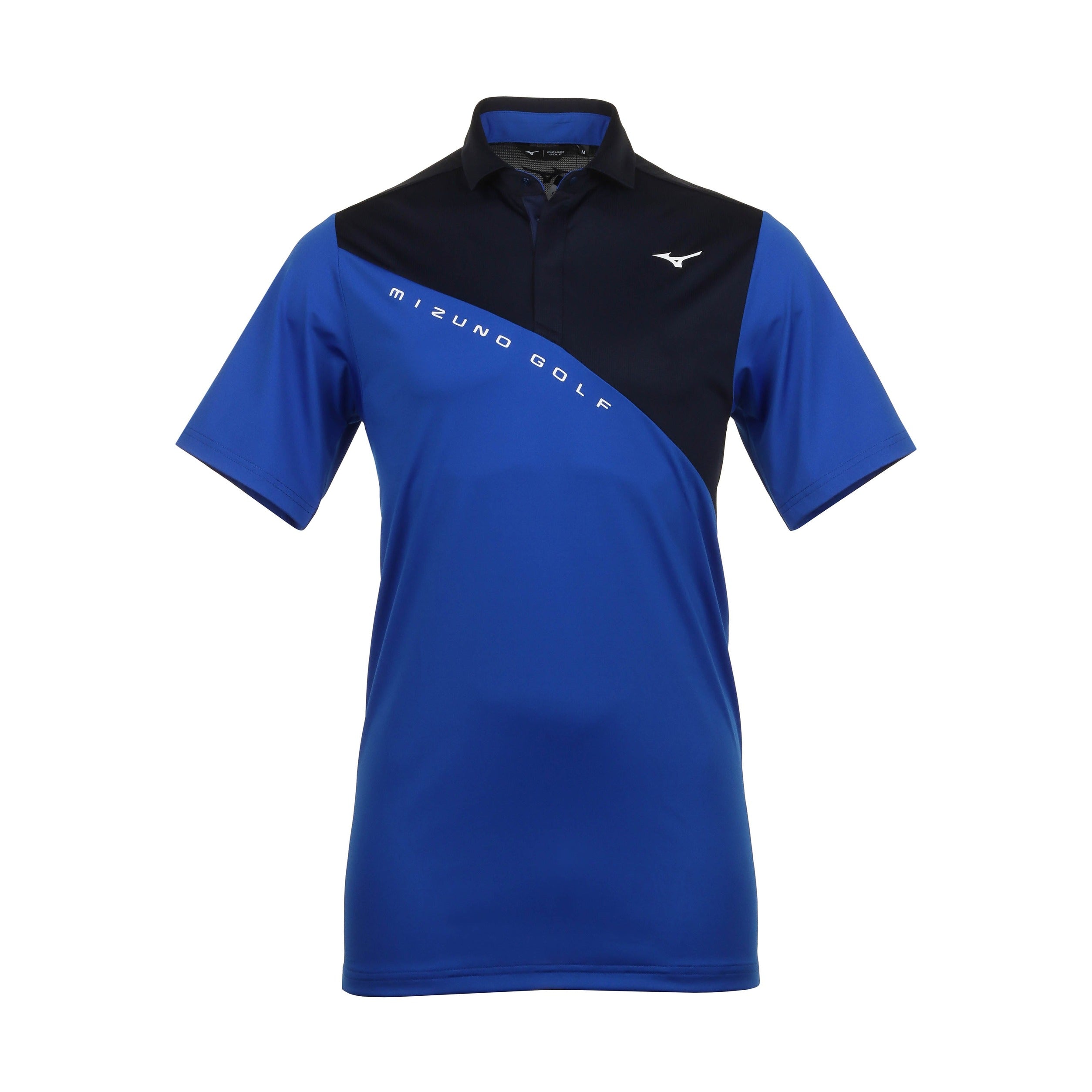 Mizuno Golf Trace Polo Shirt 52GAB003 Blue 22 Function18 Restrictedgs