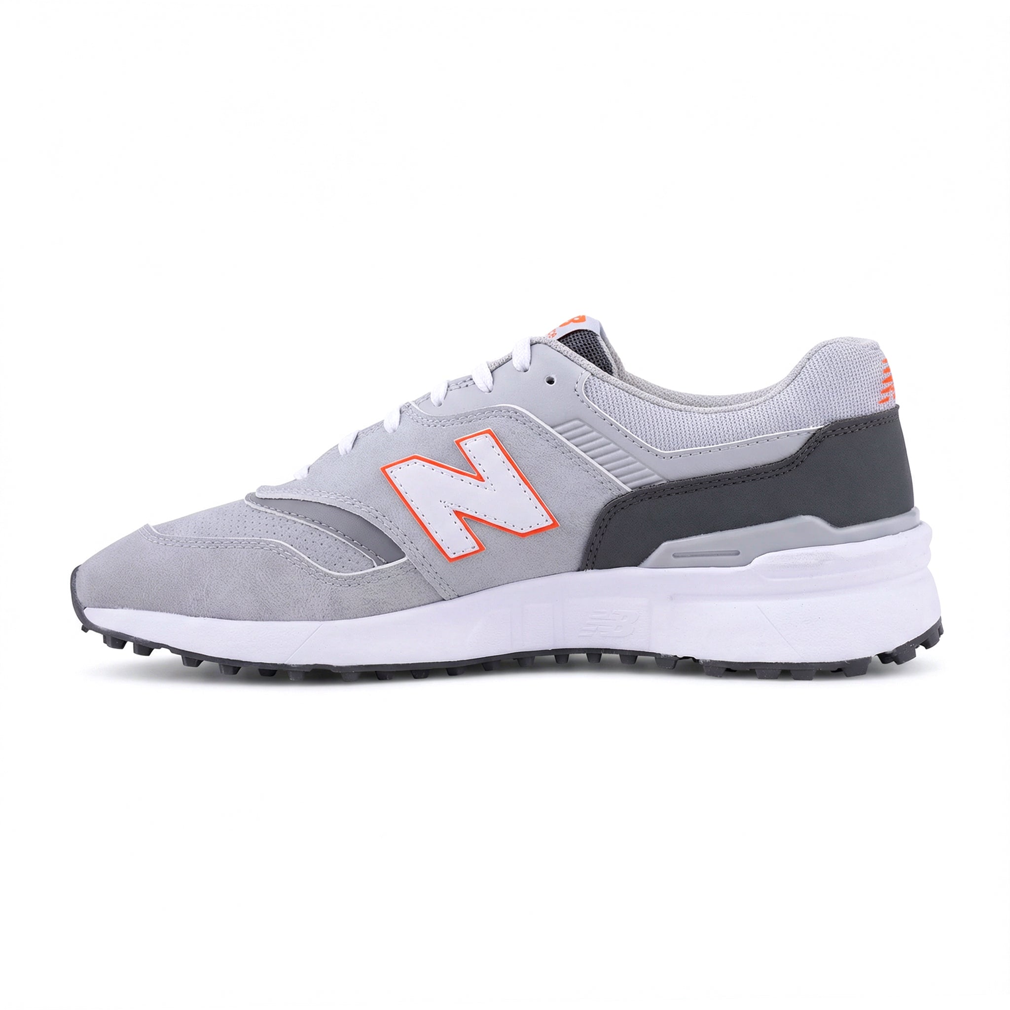New Balance 997 SL Golf Shoes - Grey/Charcoal - MG997SGRC