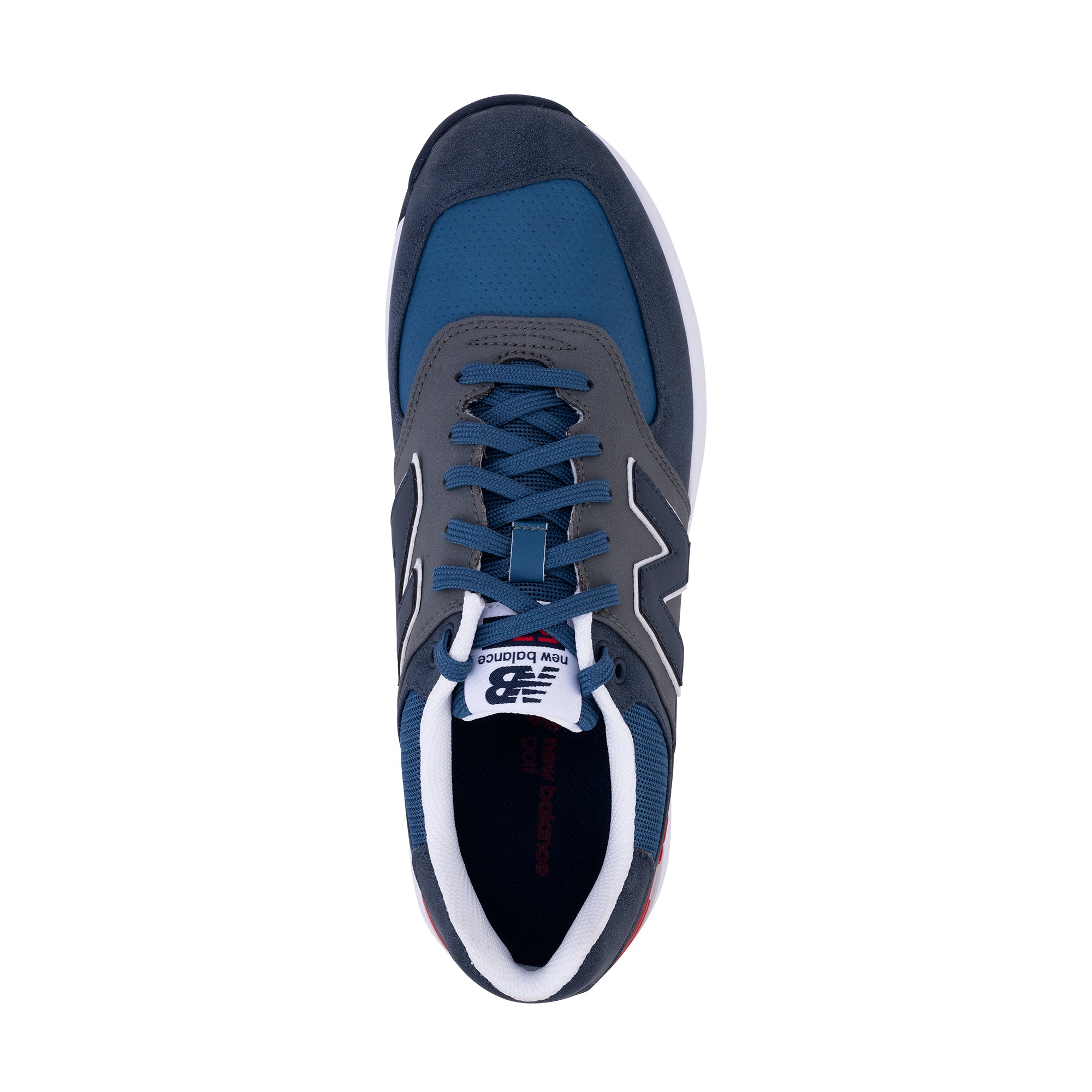 New Balance 574 Greens v2 Golf Shoes - Navy/Grey - MG574NGY