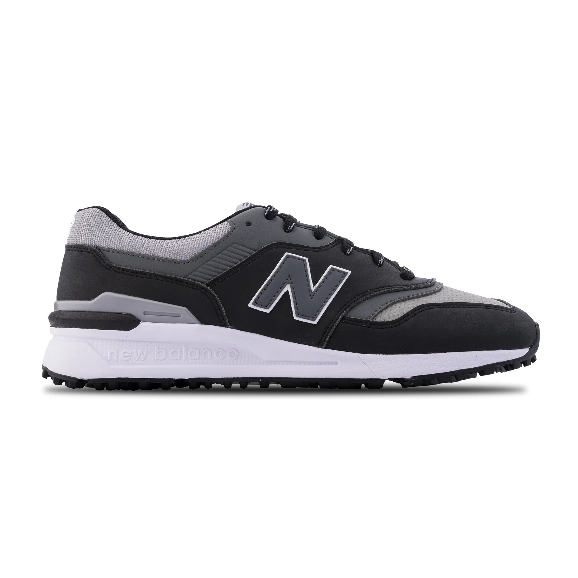 New Balance 997 SL Golf Shoes Black/Grey MG997SBK Function18