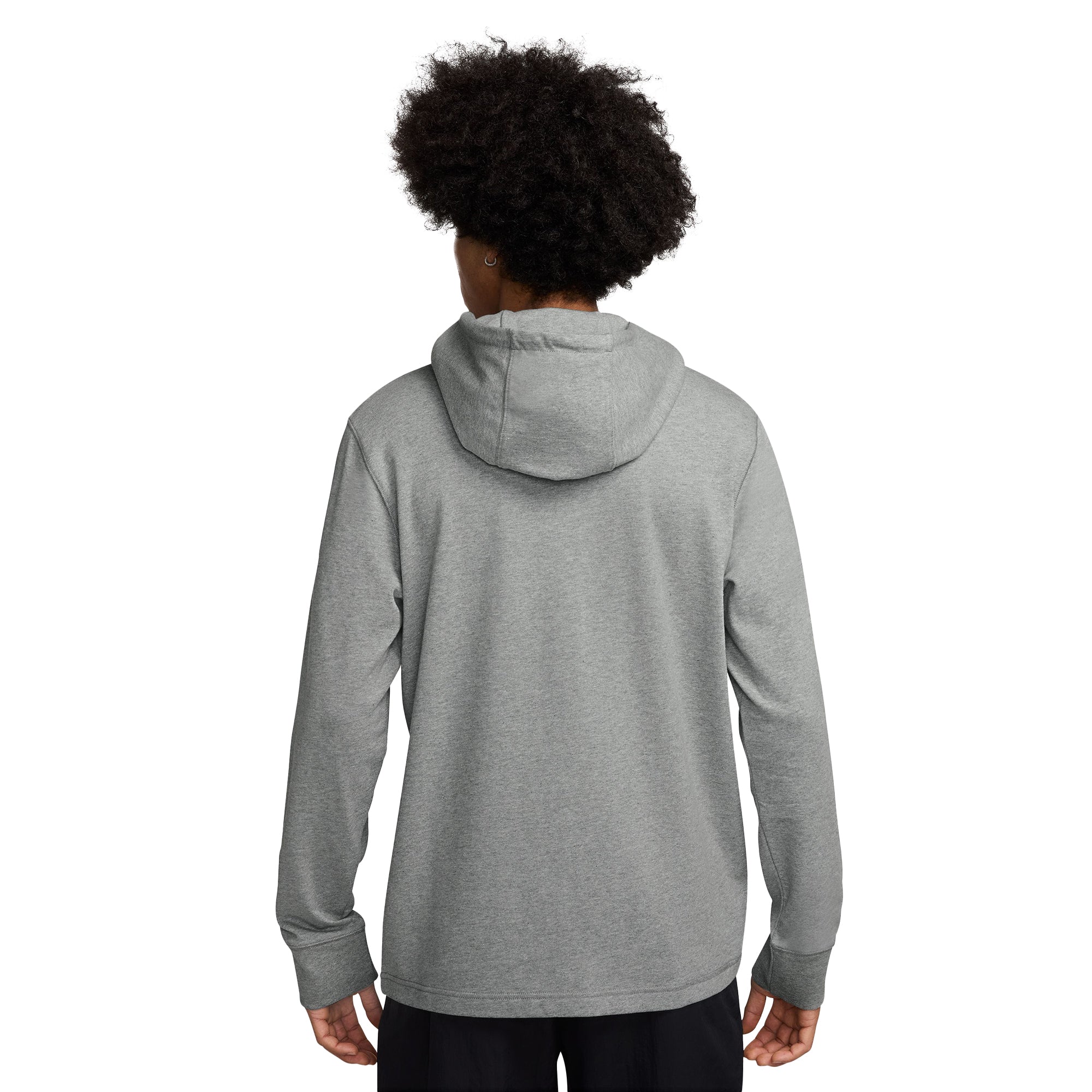 nike grey cowl neck hoodie