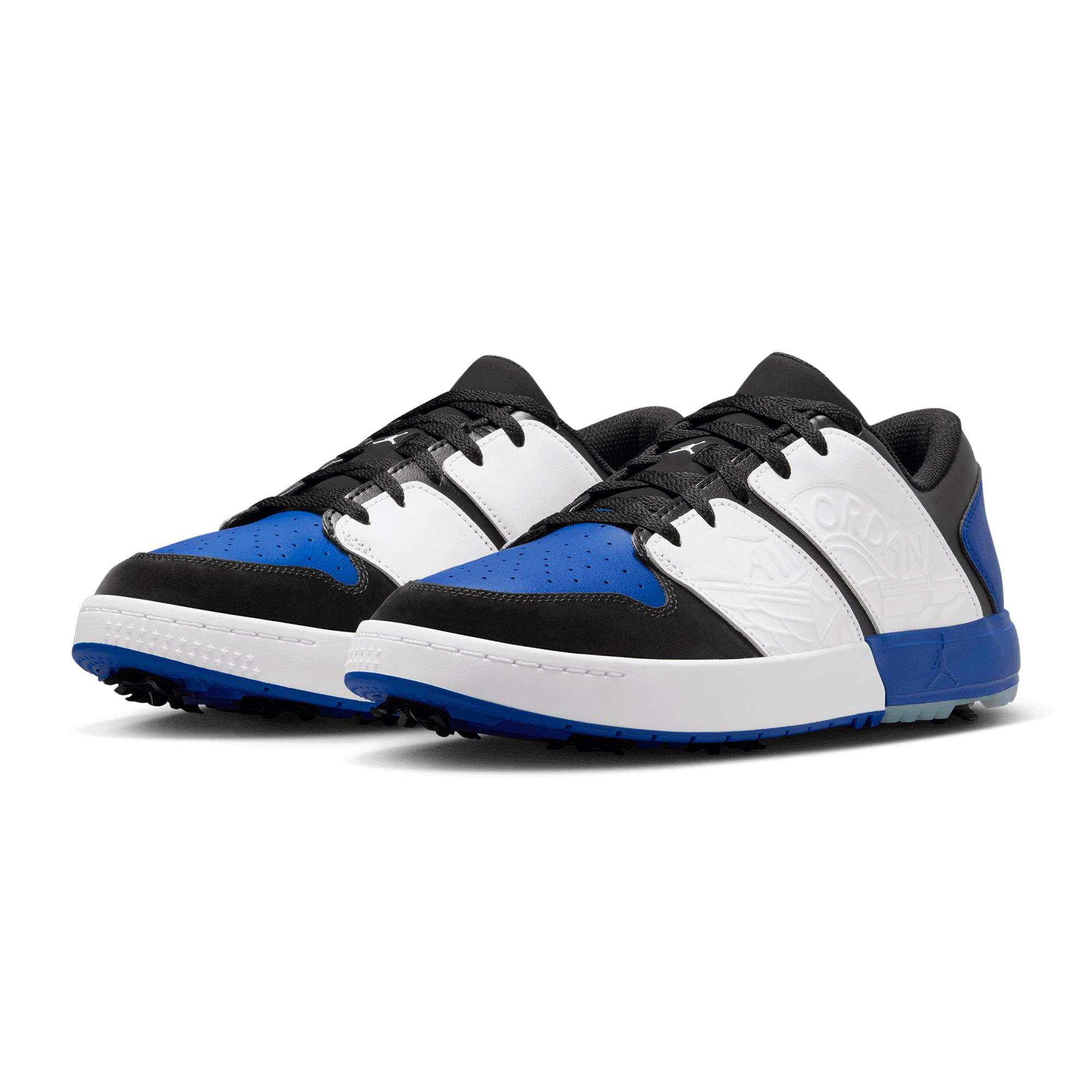 Nike Golf Air Jordan NU Retro 1 G Shoes - Black/Sport Royal