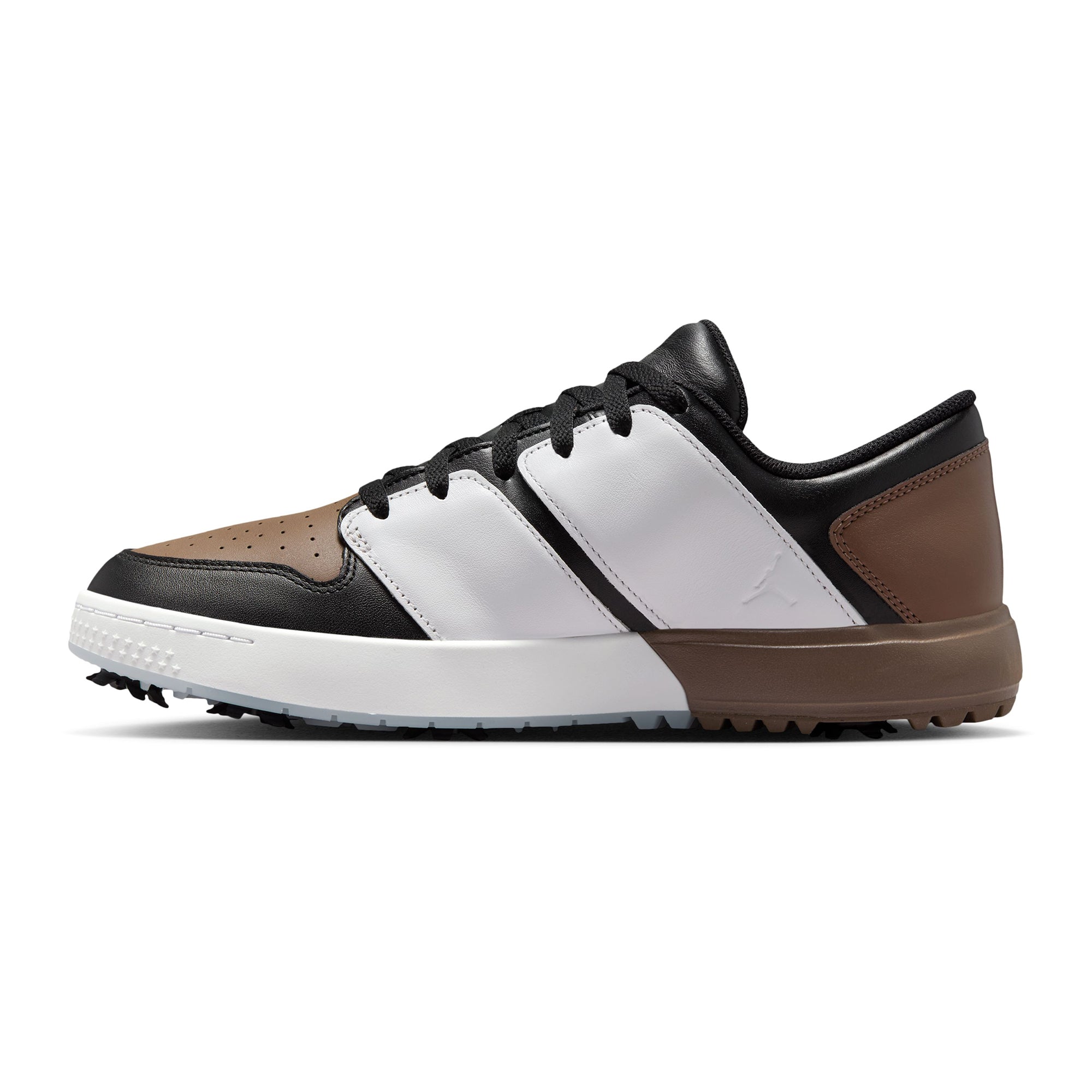 Nike Golf Air Jordan NU Retro 1 G Shoes - Black/White/Palomino 005