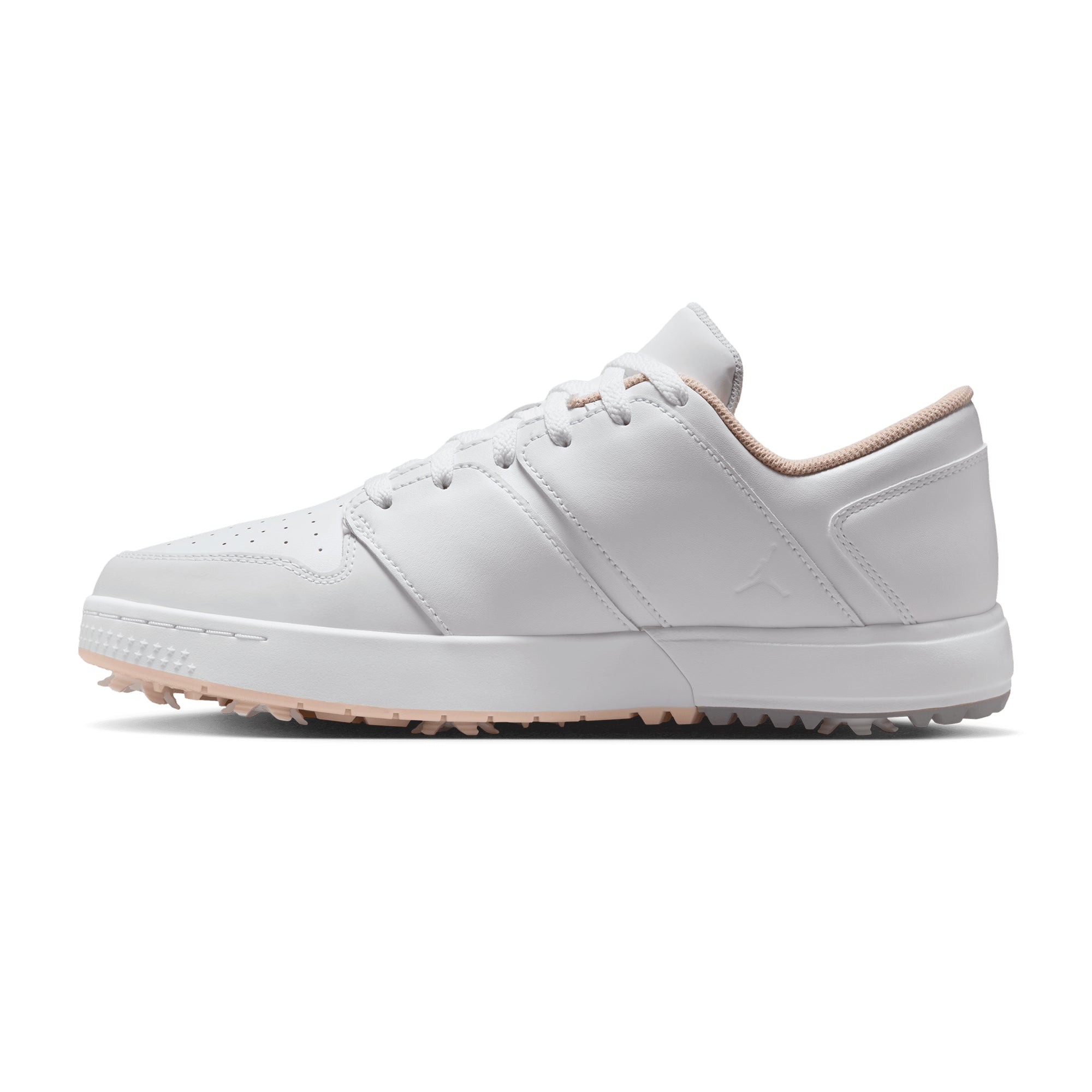 Nike Golf Air Jordan NU Retro 1 G Shoes - White/Washed Coral 103
