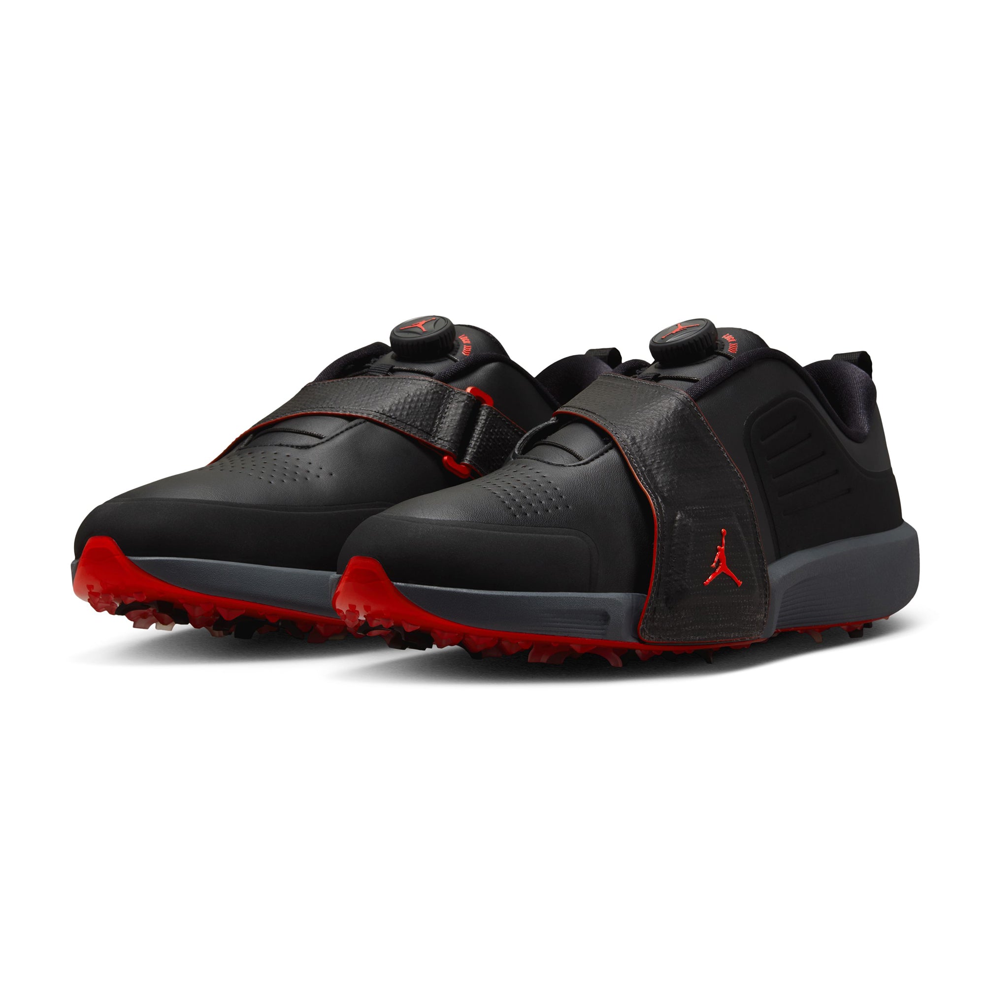Nike Golf Air Jordan Rev Shoes - Black/Infrared/Flint 001 - FV6338