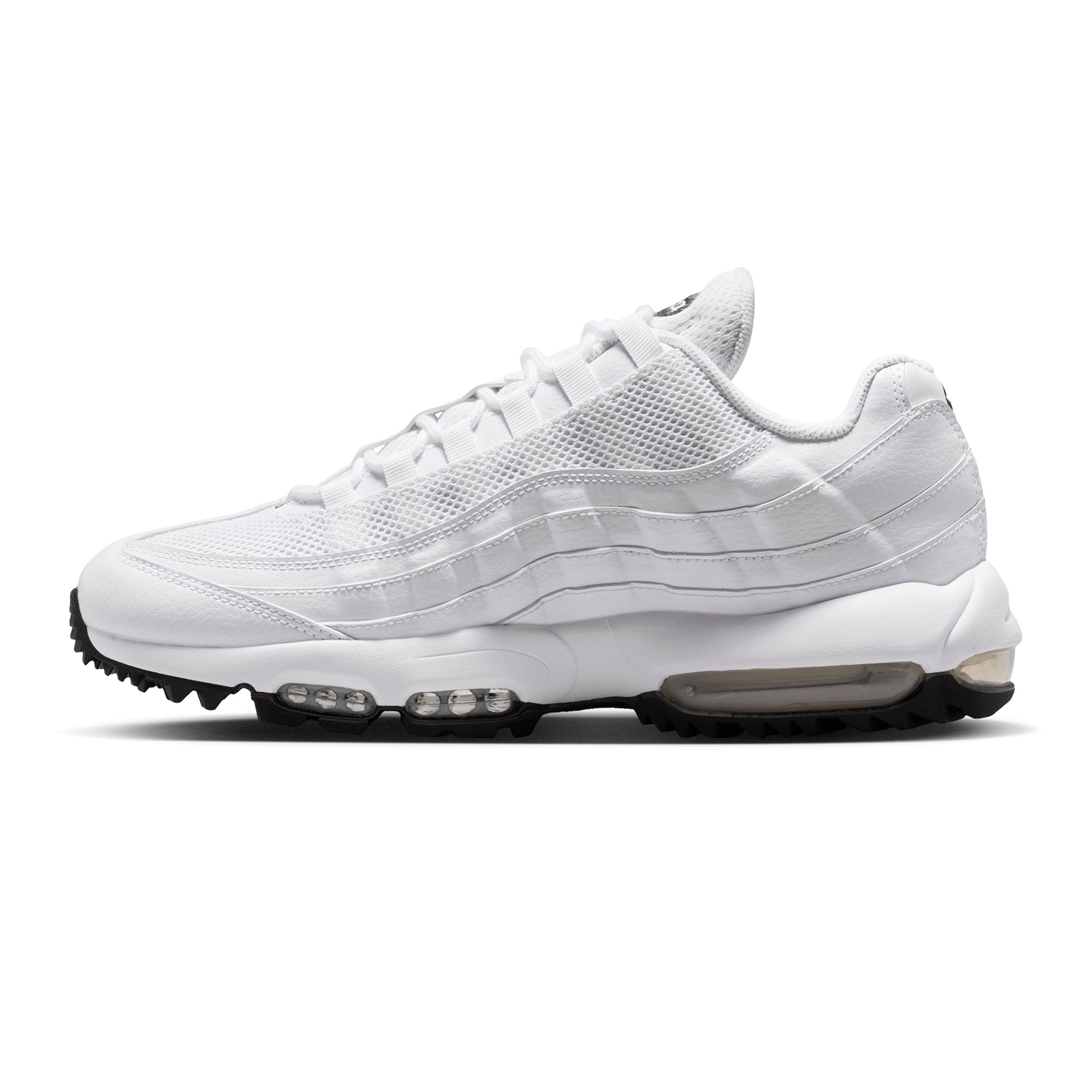 Nike Golf Air Max 95 G Shoes - White/Black/Lt Graphite 100