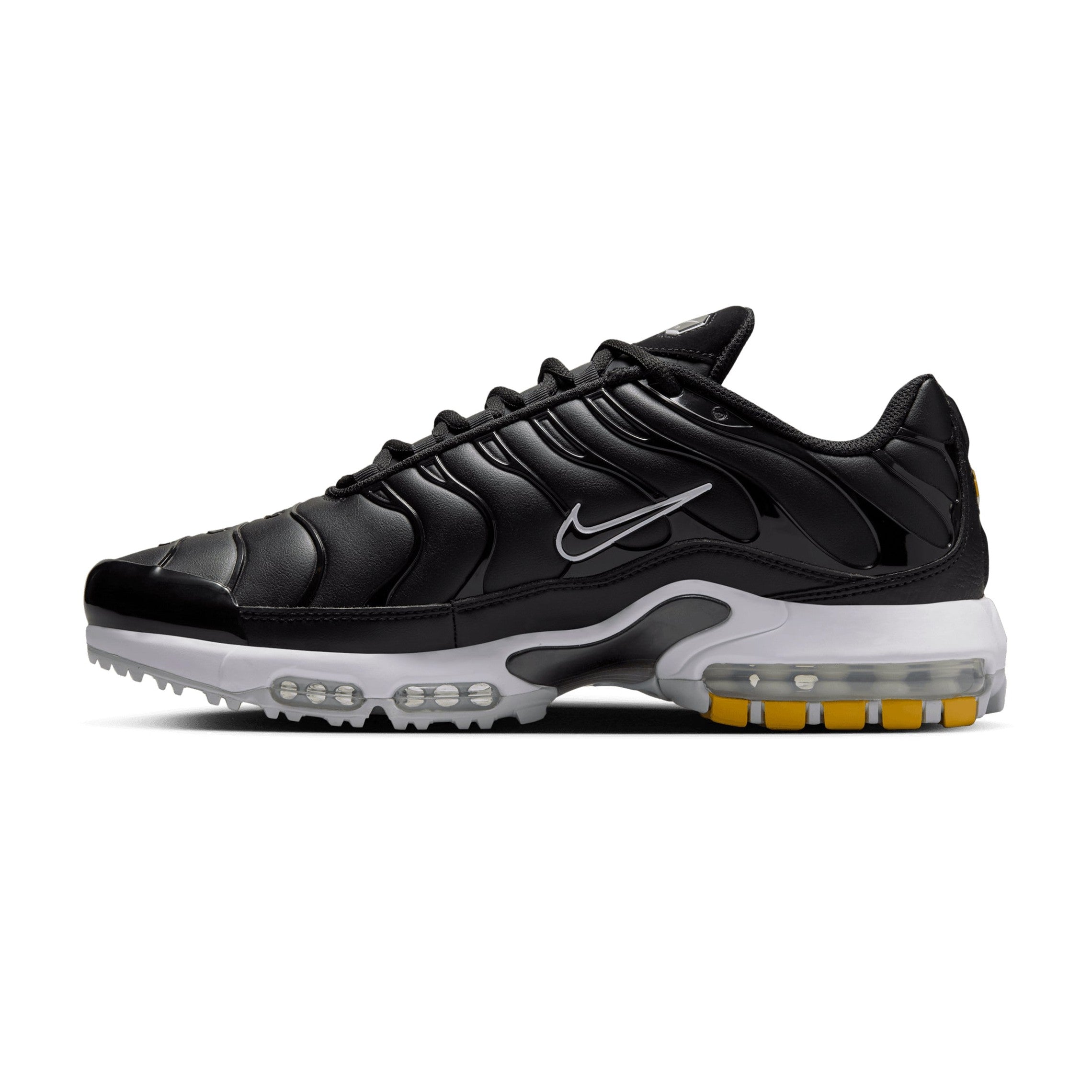 Nike Air Max Plus G \'Black Leather’ Golf Shoes (FZ4150-001) NWOB! Men\'s Size 12 Nike Air Max Plus Panda Black Golf Shoes, Size 13 BNIB  main image 3
