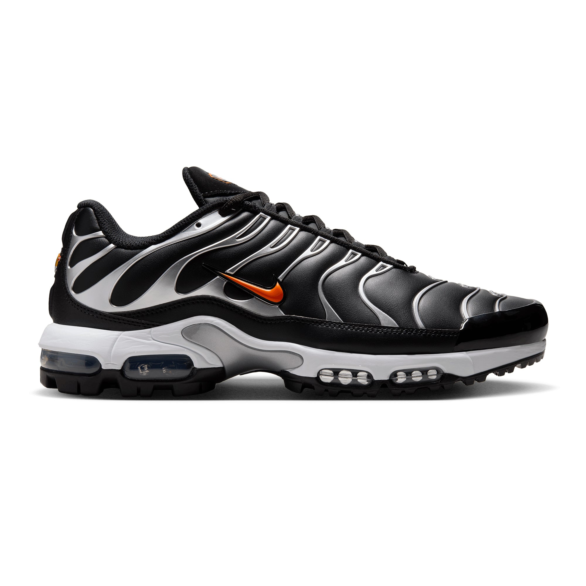 Nike Golf Air Max Plus G Shoes Black/Metallic Silver 002