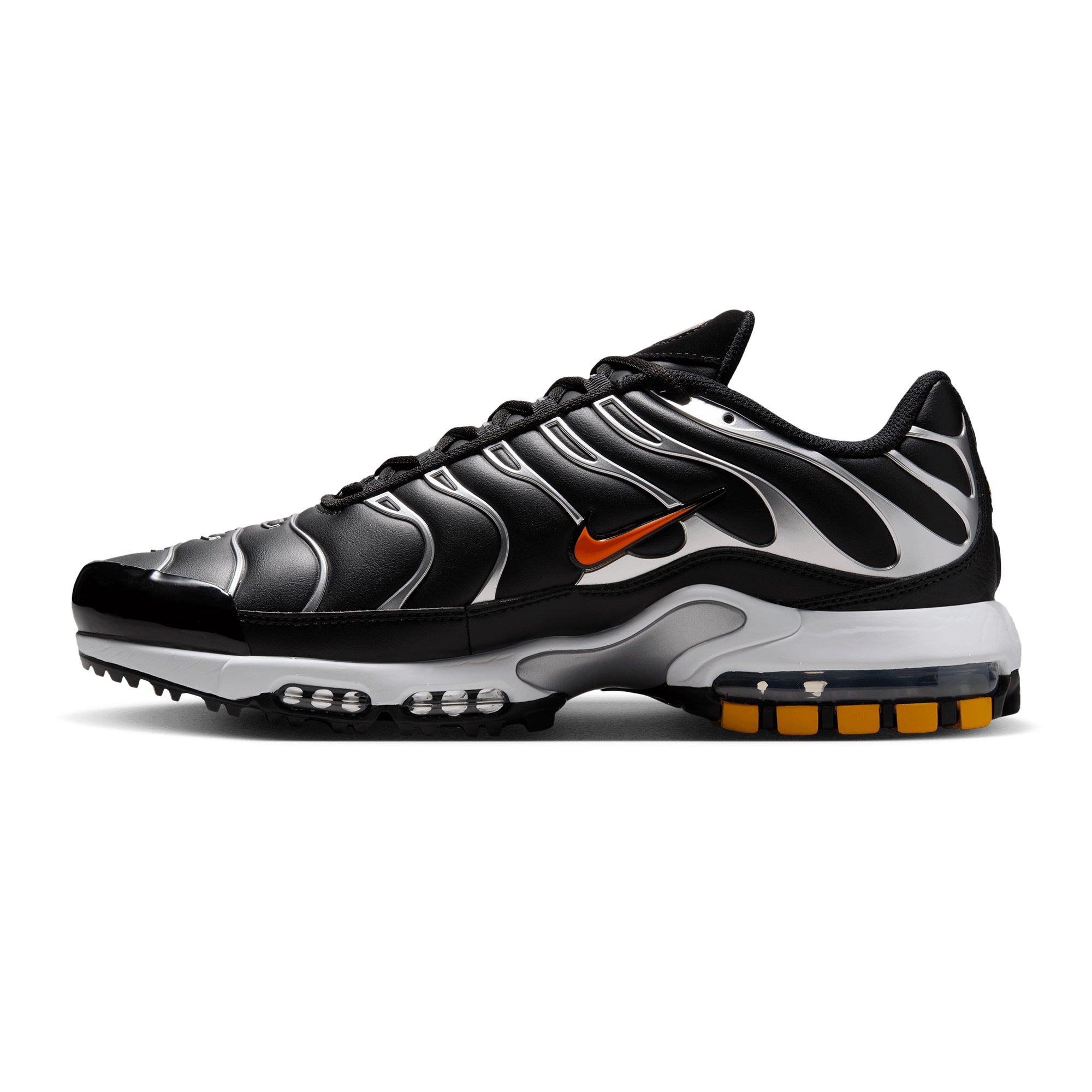 Nike Golf Air Max Plus G Shoes - Black/Metallic Silver 002