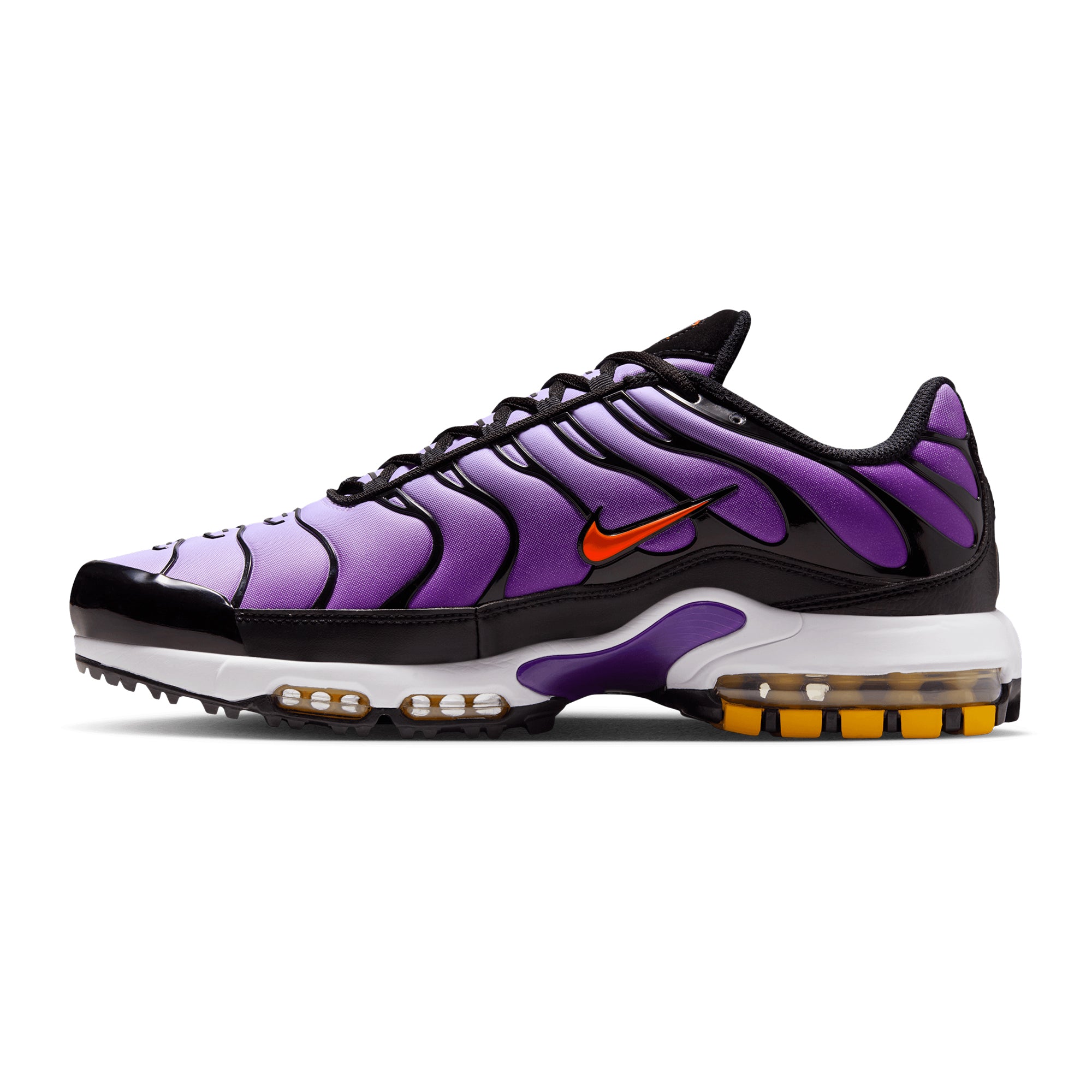 Nike Golf Air Max Plus G Shoes - Voltage Purple/Black/Total Orange