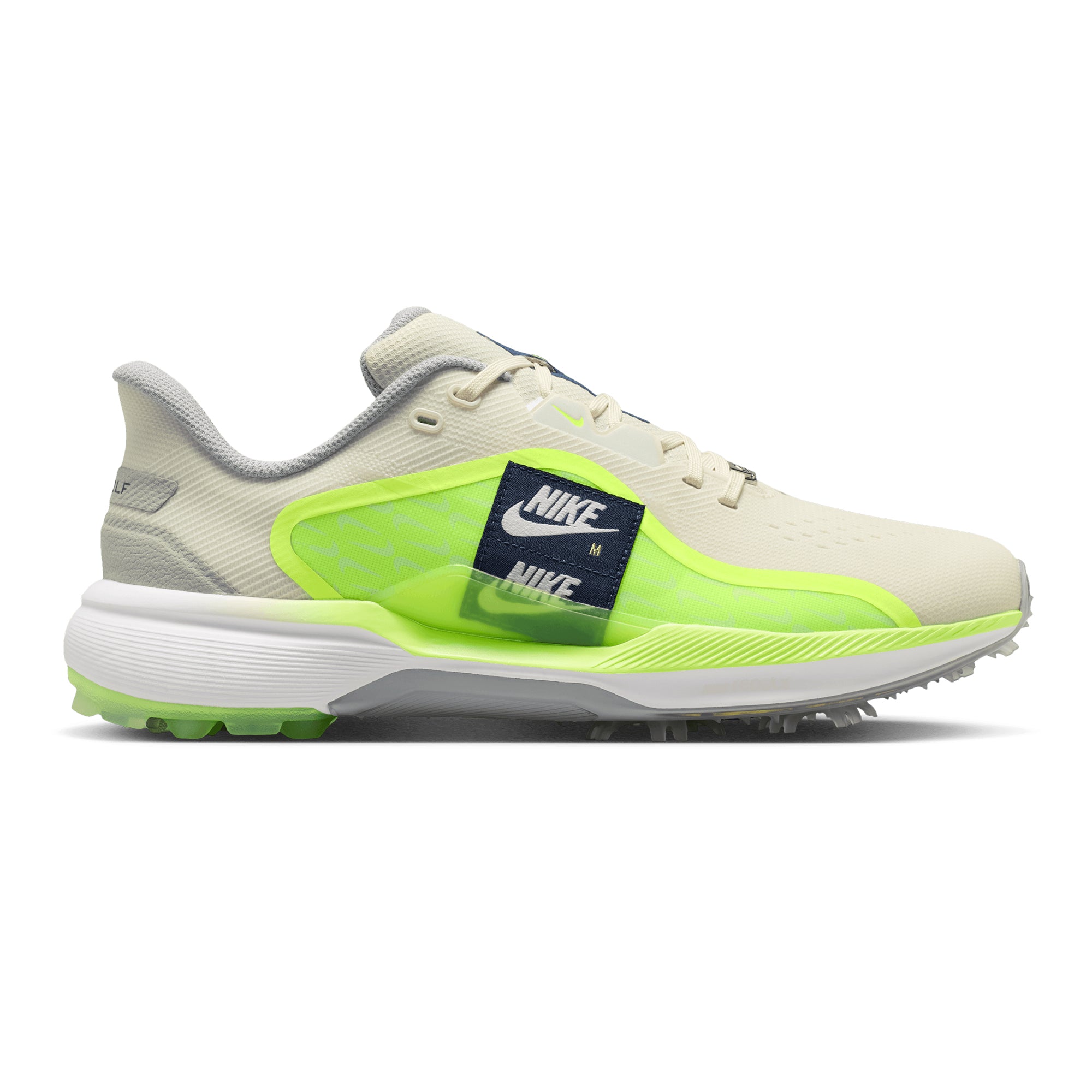 Nike Golf Air Pegasus 1 G NRG Shoes - Phantom/Midnight Navy/Volt