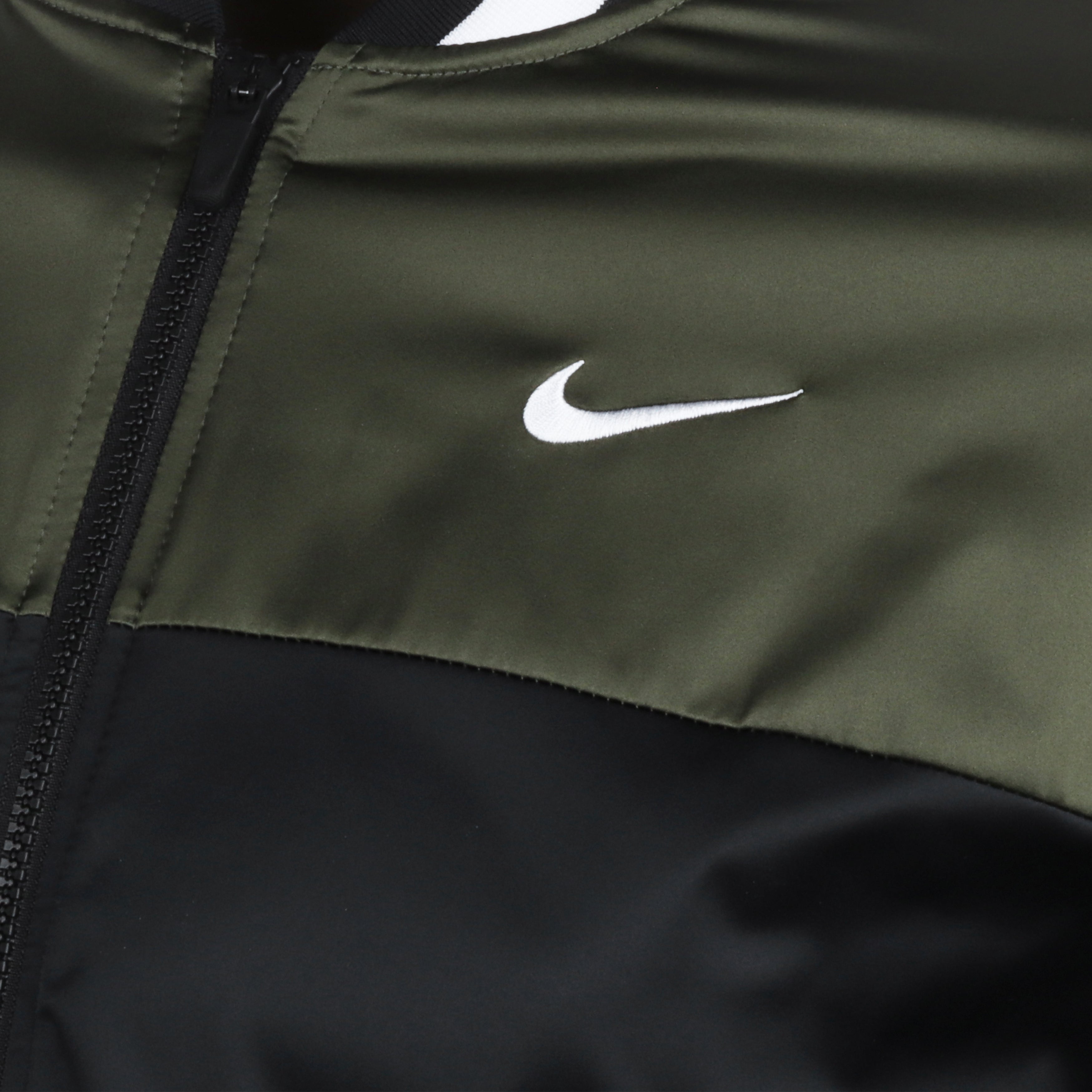 Nike Golf Dri-Fit NGC Full Zip Jacket - Black/Cargo Khaki