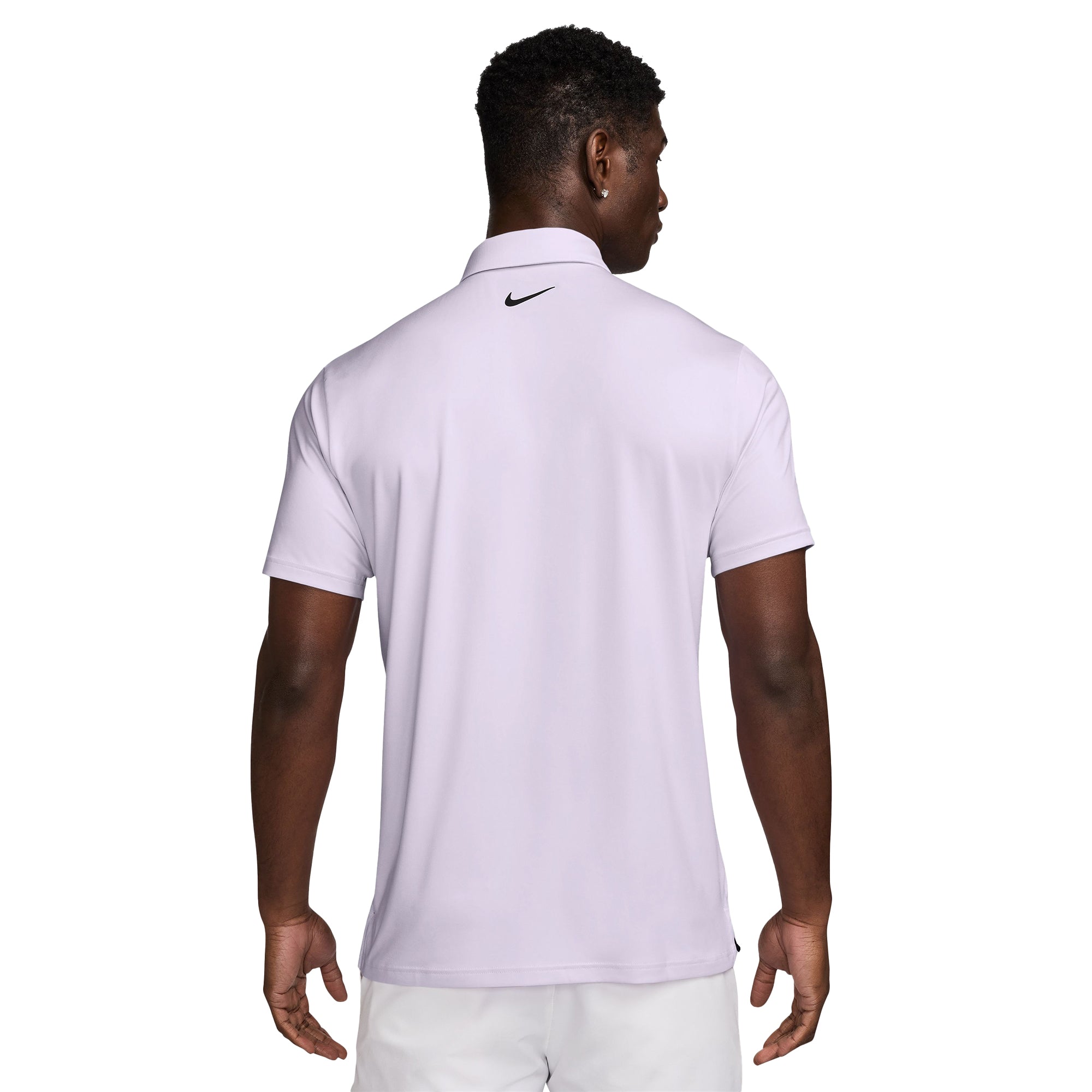 purple nike golf shirt