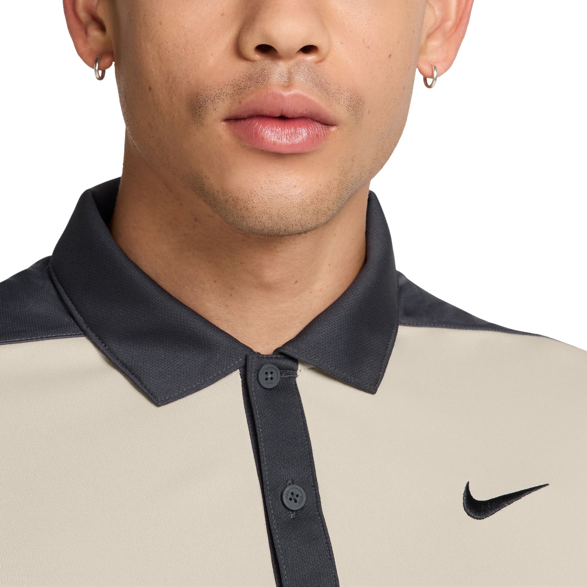 black and tan nike shirt