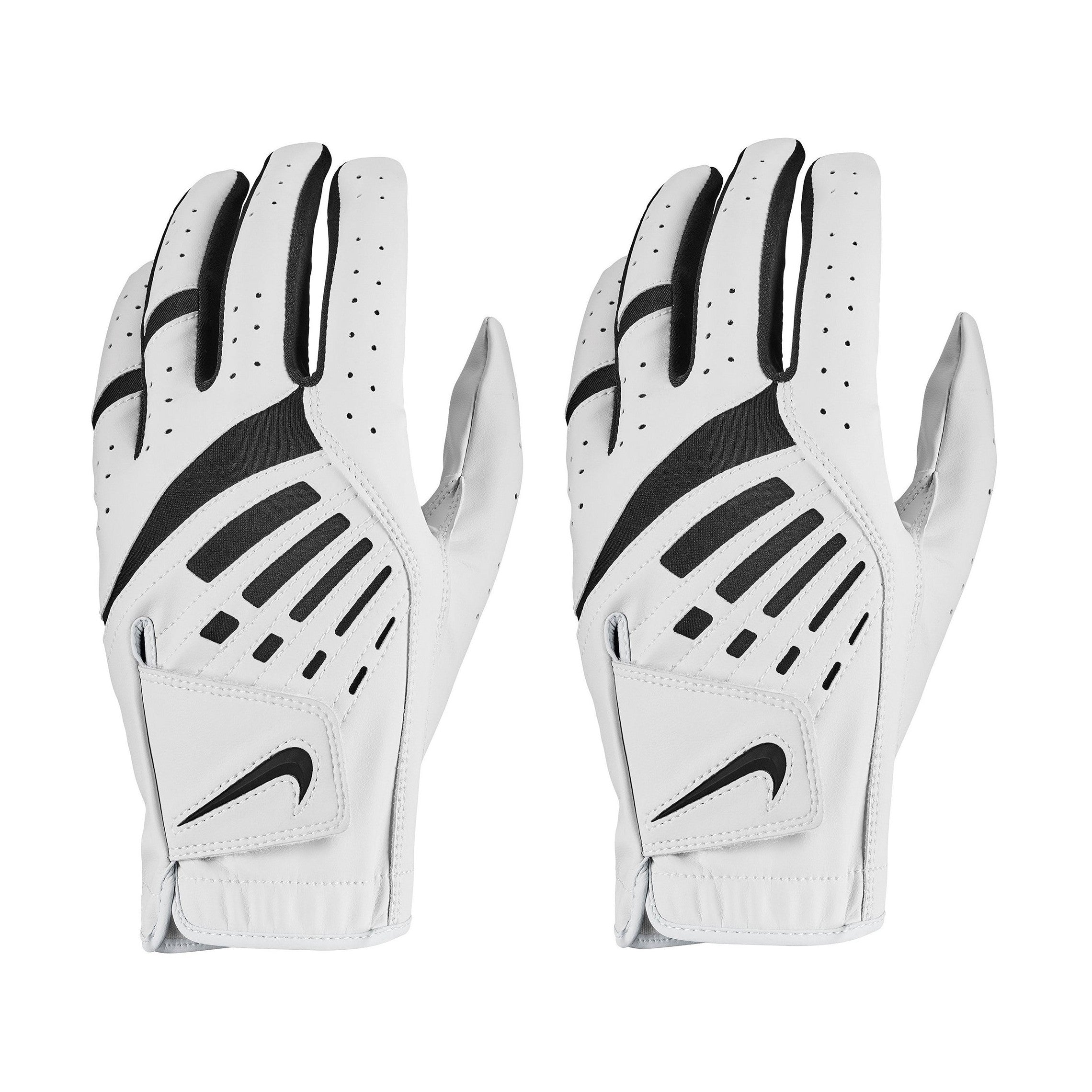 Nike Golf Dura Feel IX Glove MLH 2-Pack Pearl White 284 CV1166