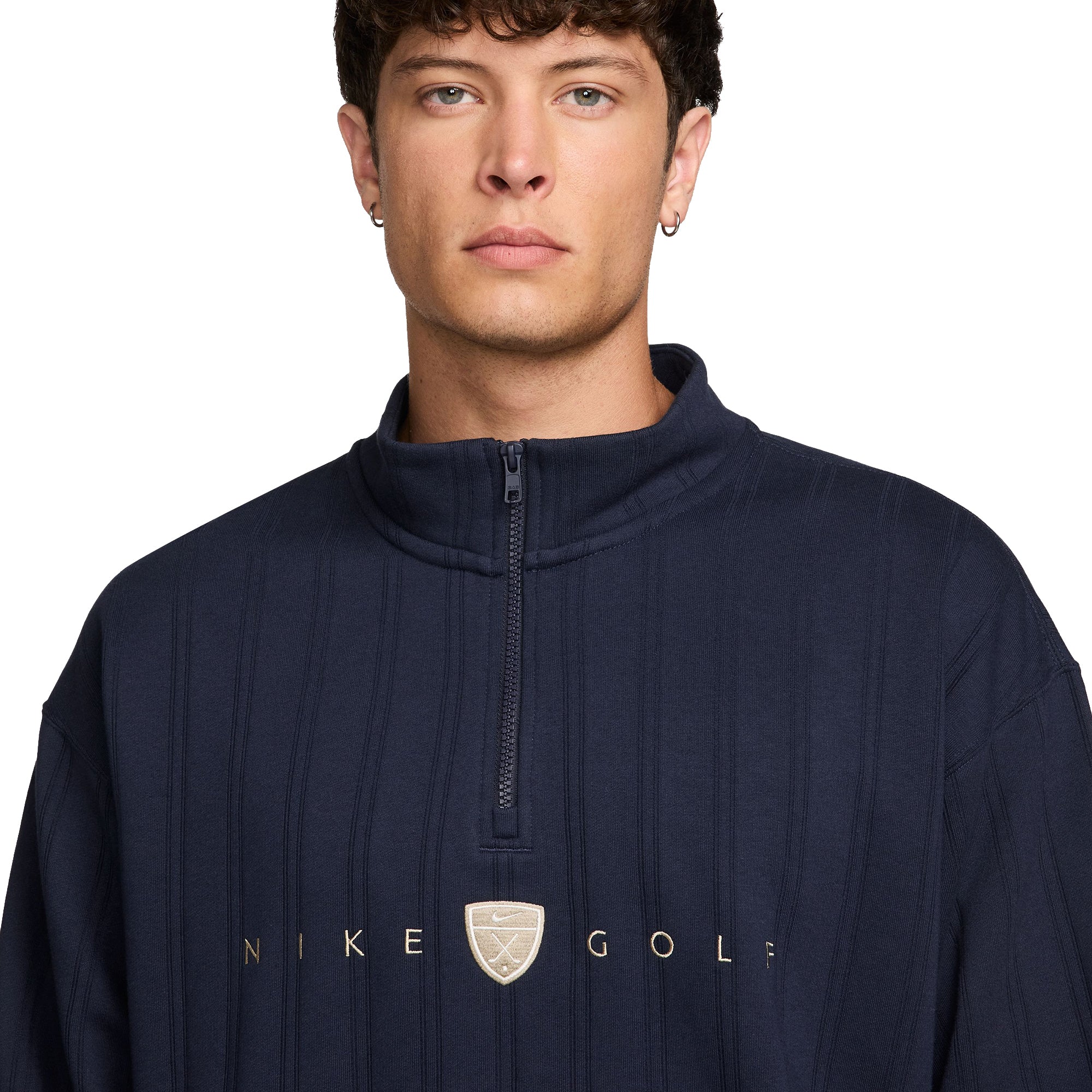 Nike Golf Fairway Fresh Half Zip - College Navy/Limestone 419