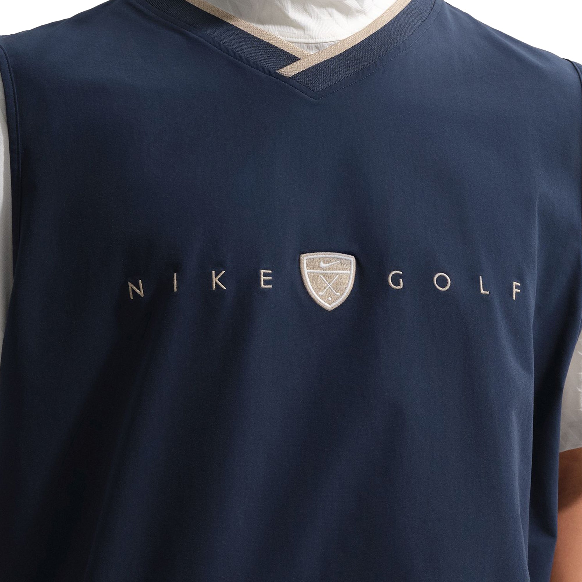 Nike Golf Fairway Fresh Wind Vest - College Navy/Limestone 419 