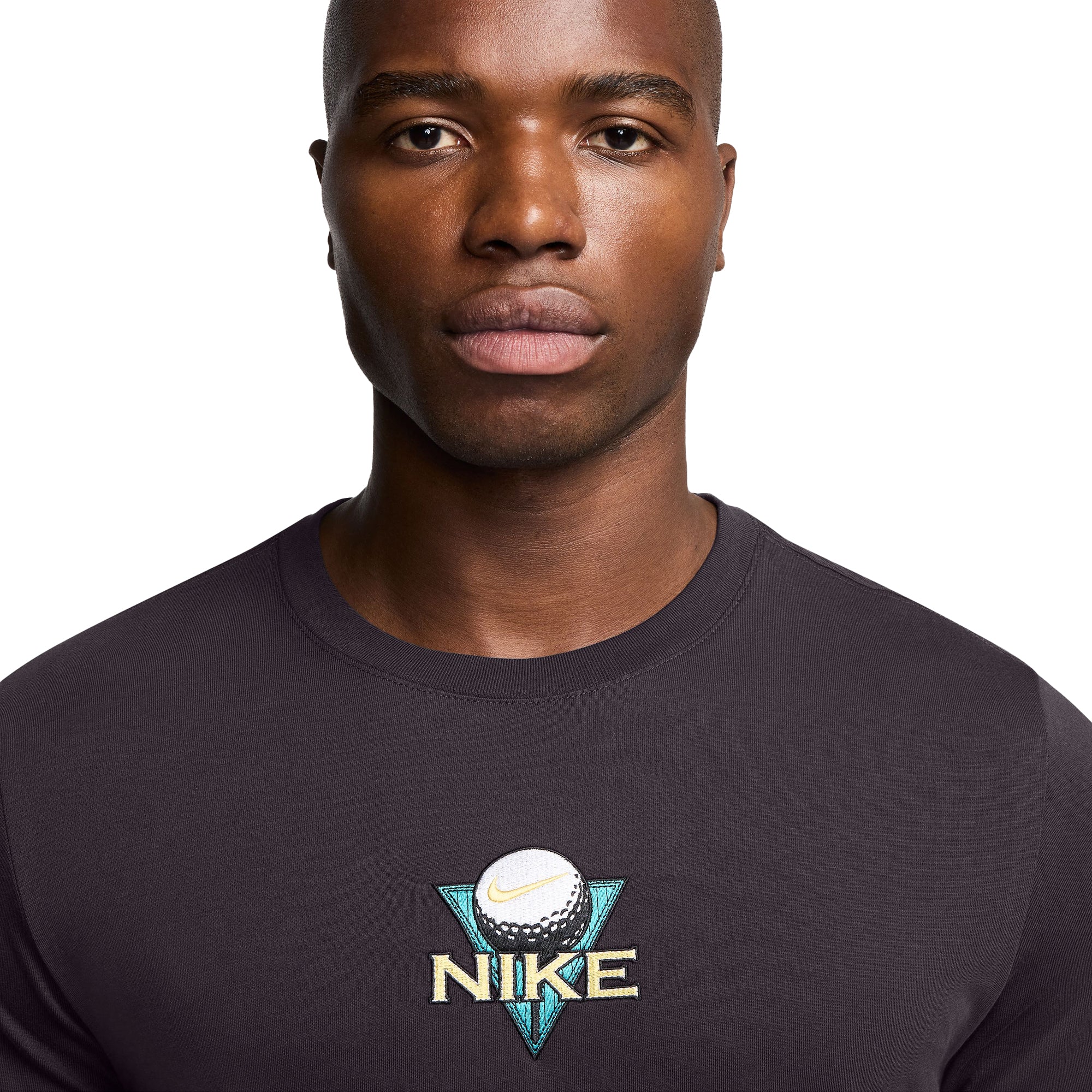 nike black and green t shirt