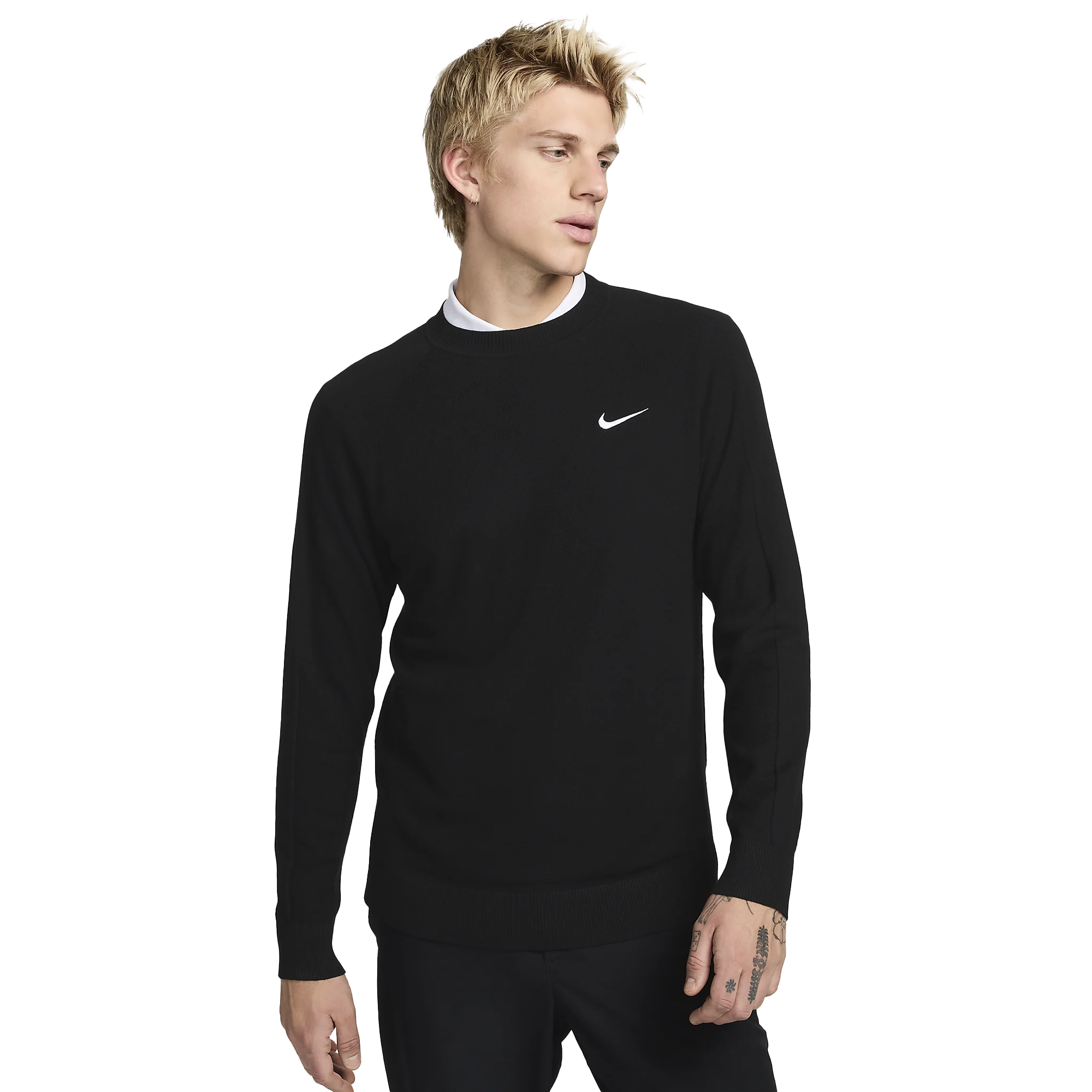 Nike Golf Tour Crew Neck Sweater Black 010 FQ8832-010 Function18
