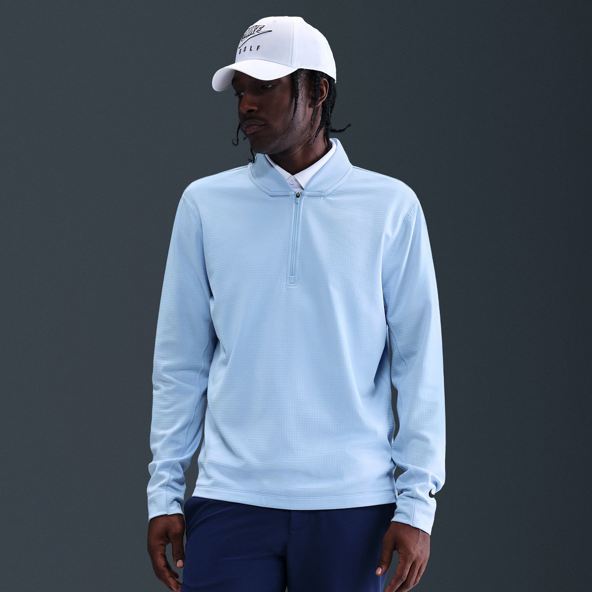 Nike Golf Velocity Half Zip - Hydrogen Blue 407 - IB0307-407