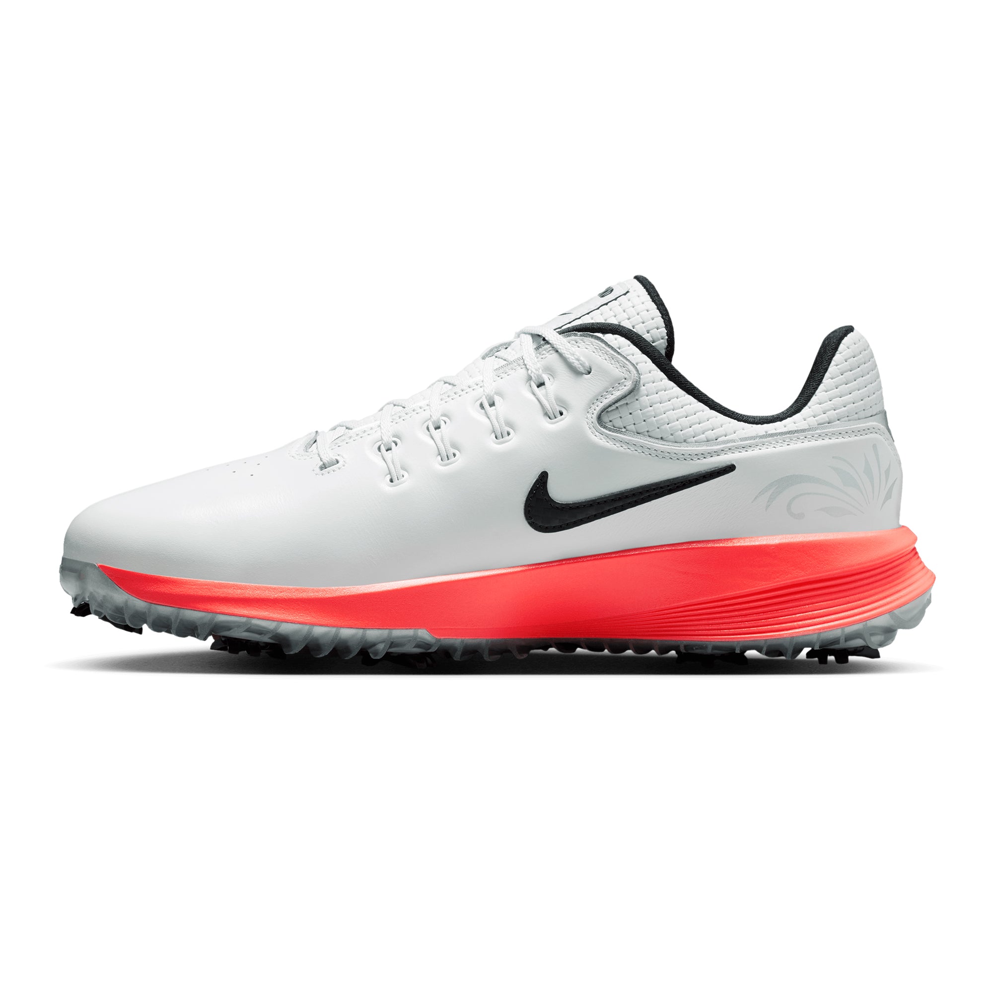 Nike Golf Victory Pro 4 NRG Shoes - Off White/Black-Hot Lava  display picture 2