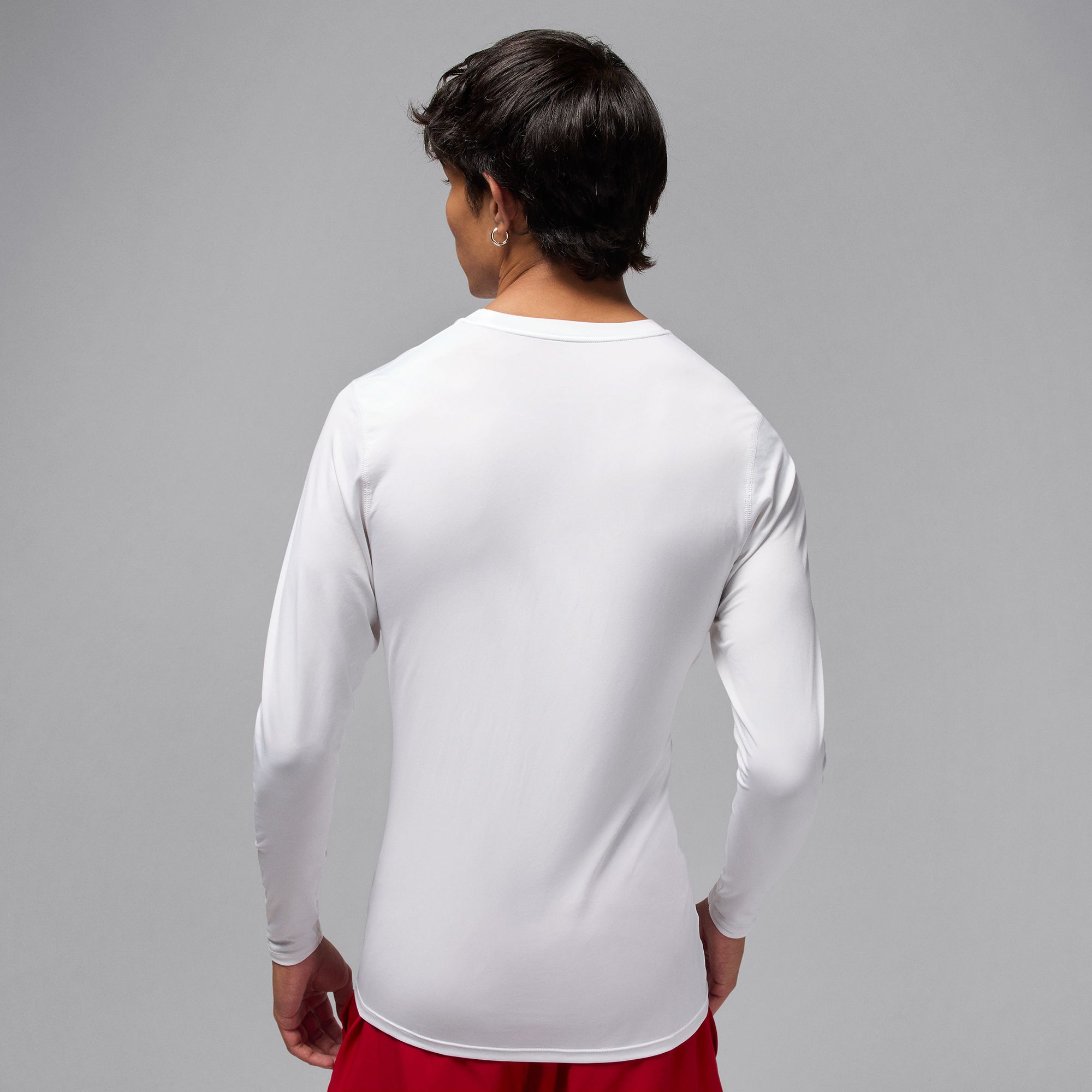 nike base layer white