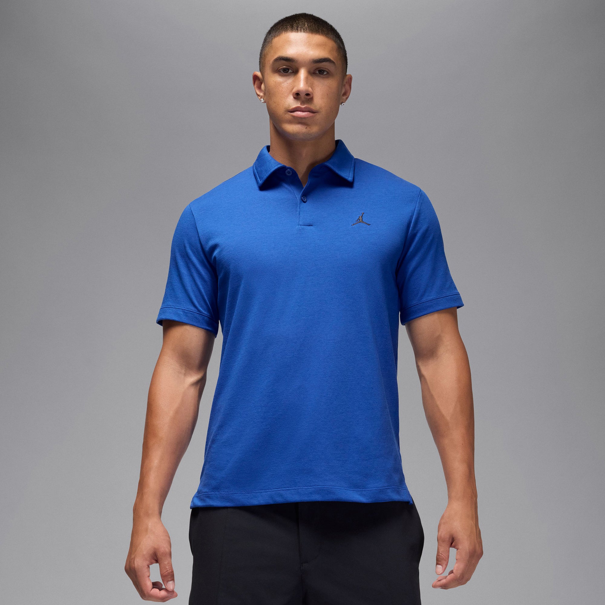 nike royal blue golf polo