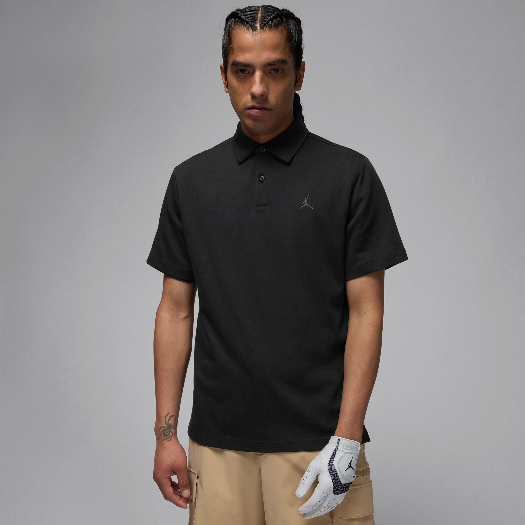 Nike Jordan Dri-Fit Golf Shirt - Black 010 - HQ8688-010 - Function18