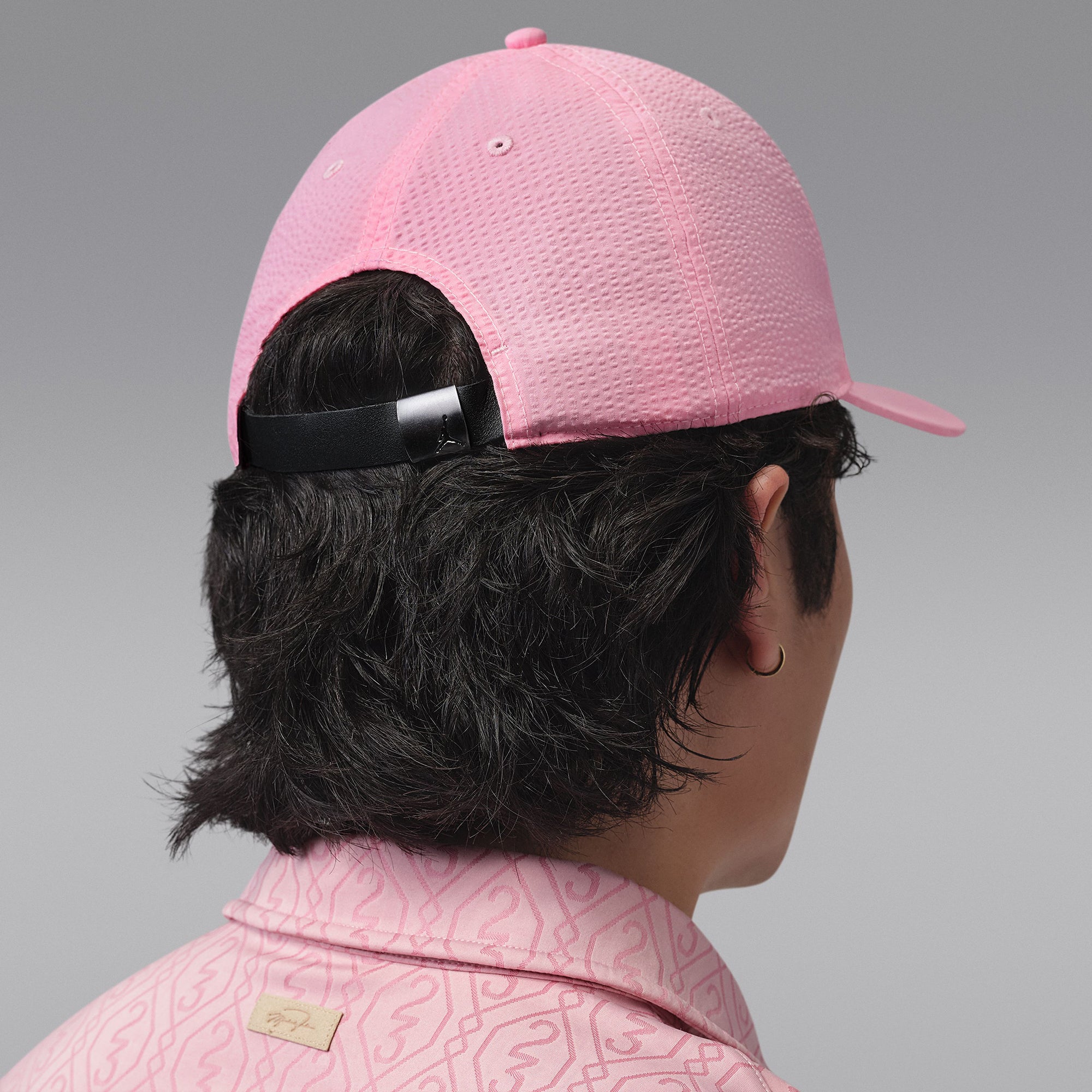 Nike Jordan Dri-Fit Pro Seersucker Golf Cap - Medium Soft Pink 690