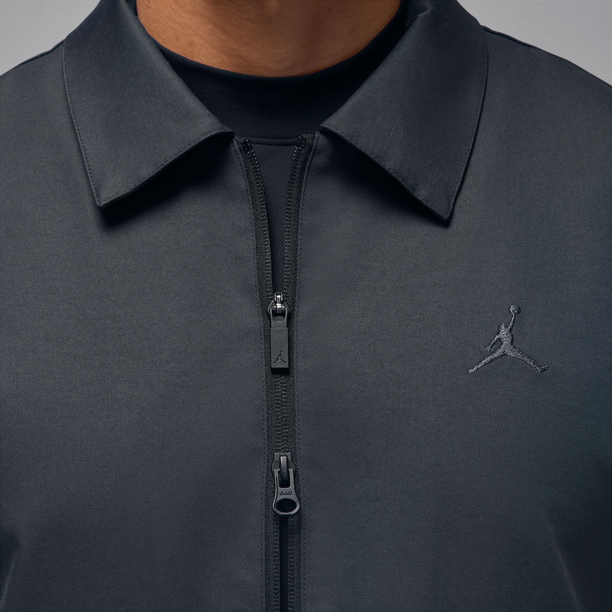 Nike Jordan Golf Full Zip Jacket - Black/Dark Shadow 010 - HQ8681