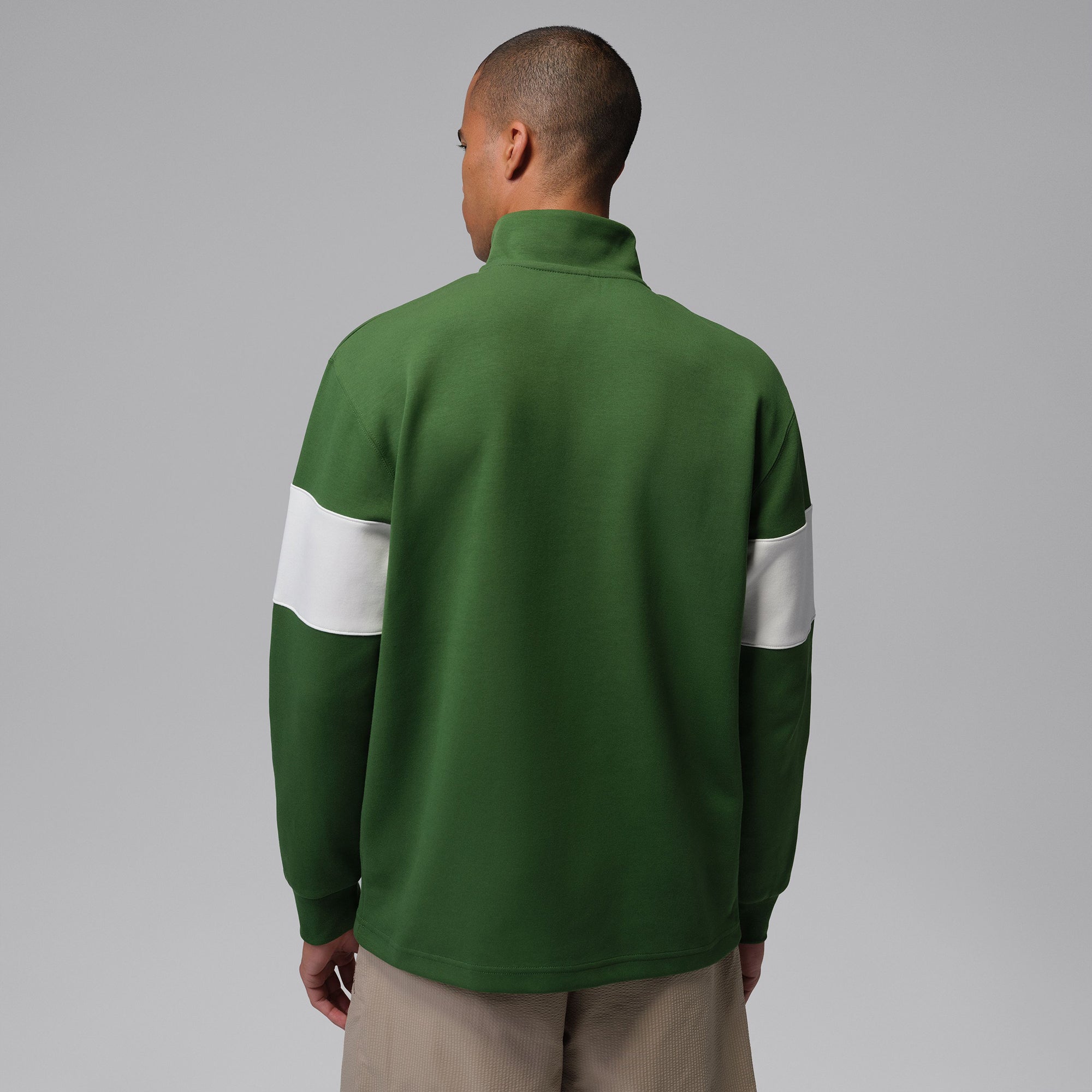 Nike Jordan Golf Half Zip Pullover HF9919 Forest Green/Sail 335