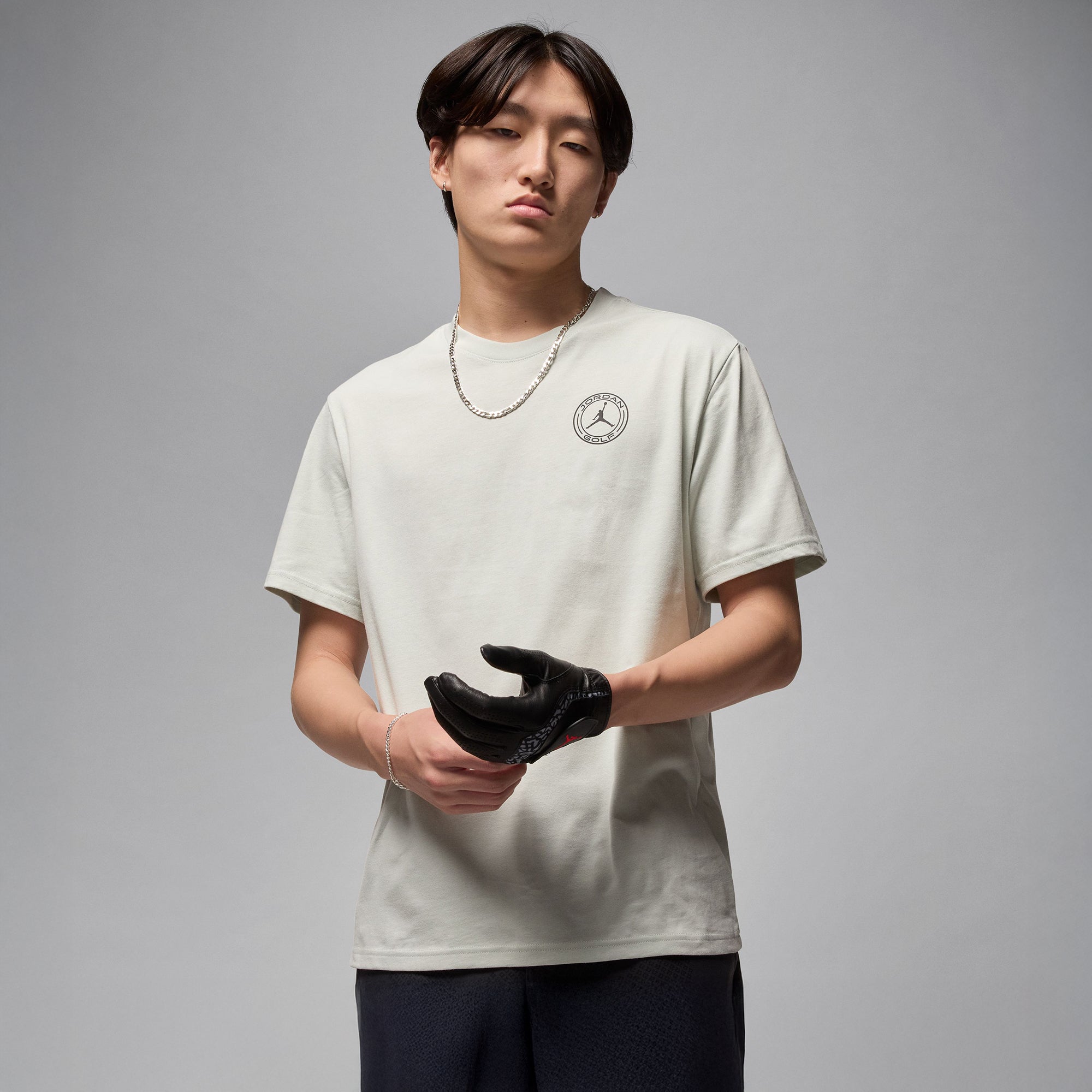 Nike Jordan Graphic Golf T-Shirt - Light Silver 034 - IH2129