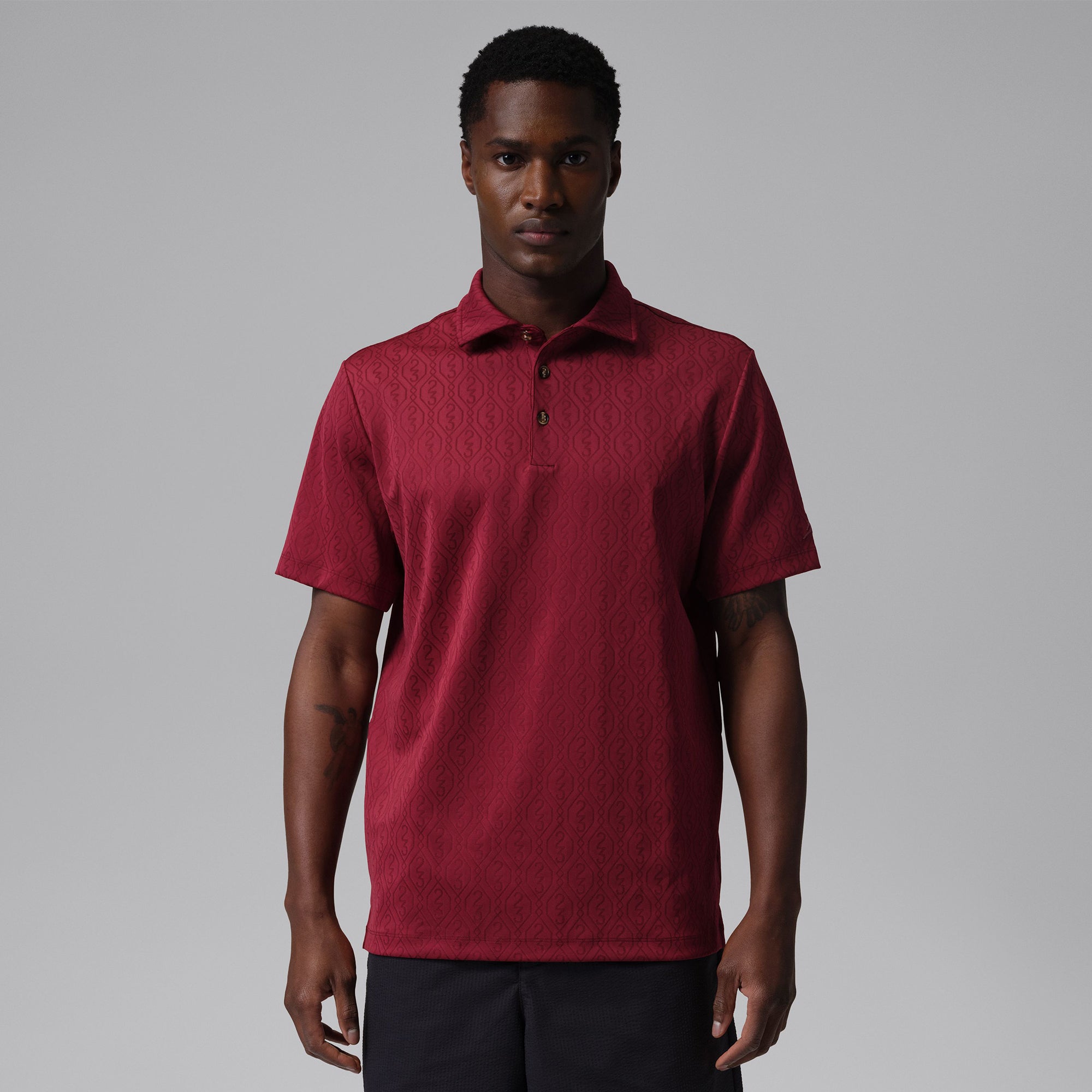 red nike jordan shirt