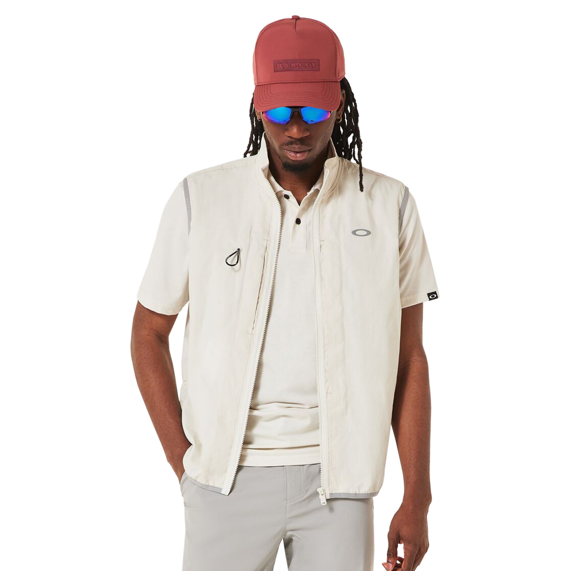 Oakley Driven Element Full Zip Vest - Mist 68S - 407430-68S