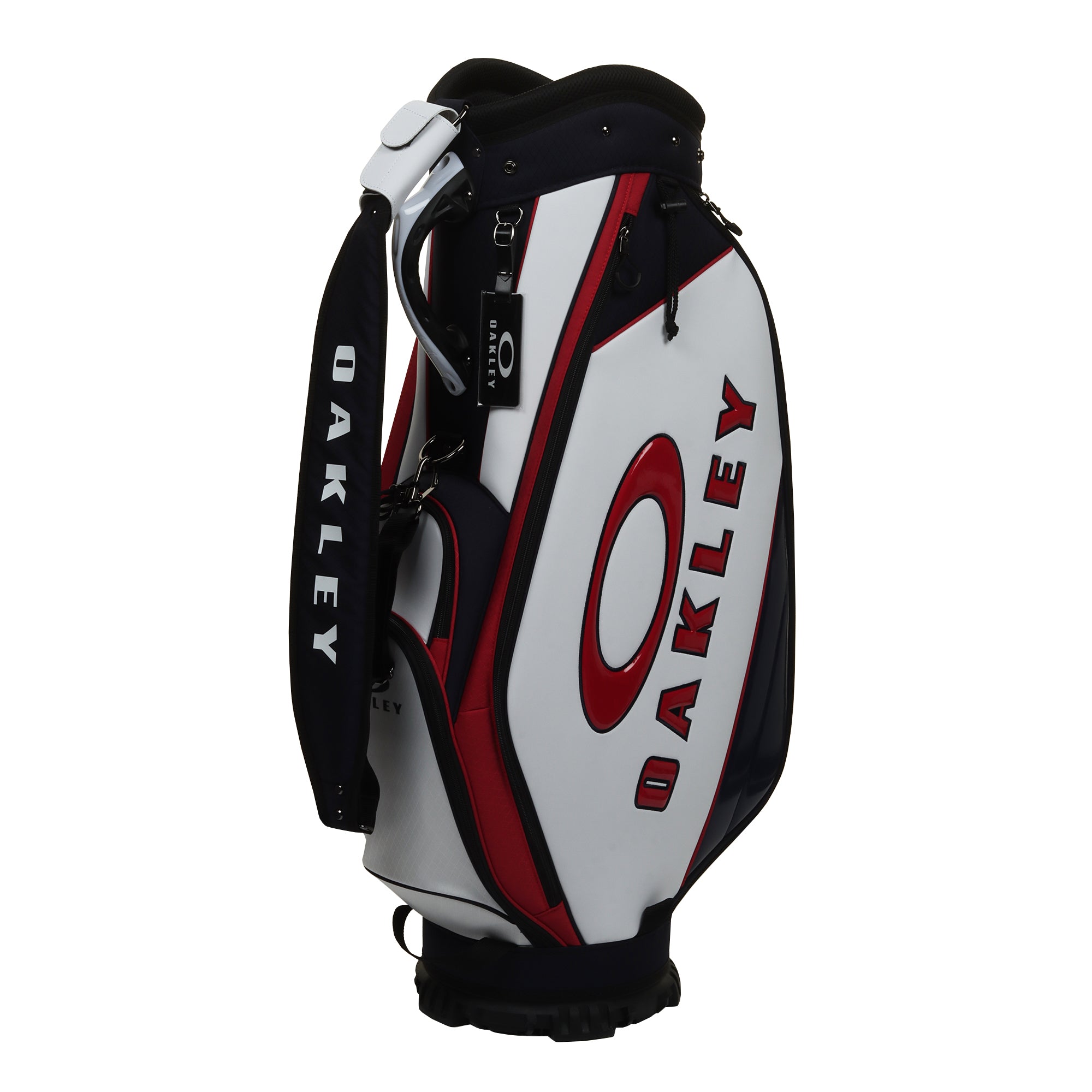 新品OAKLEY ゴルフバッグ 10T ホワイト/マルチ Oakley Golf Cart Bag 18.0 - White Multi 10T - 901967-10T - Function18