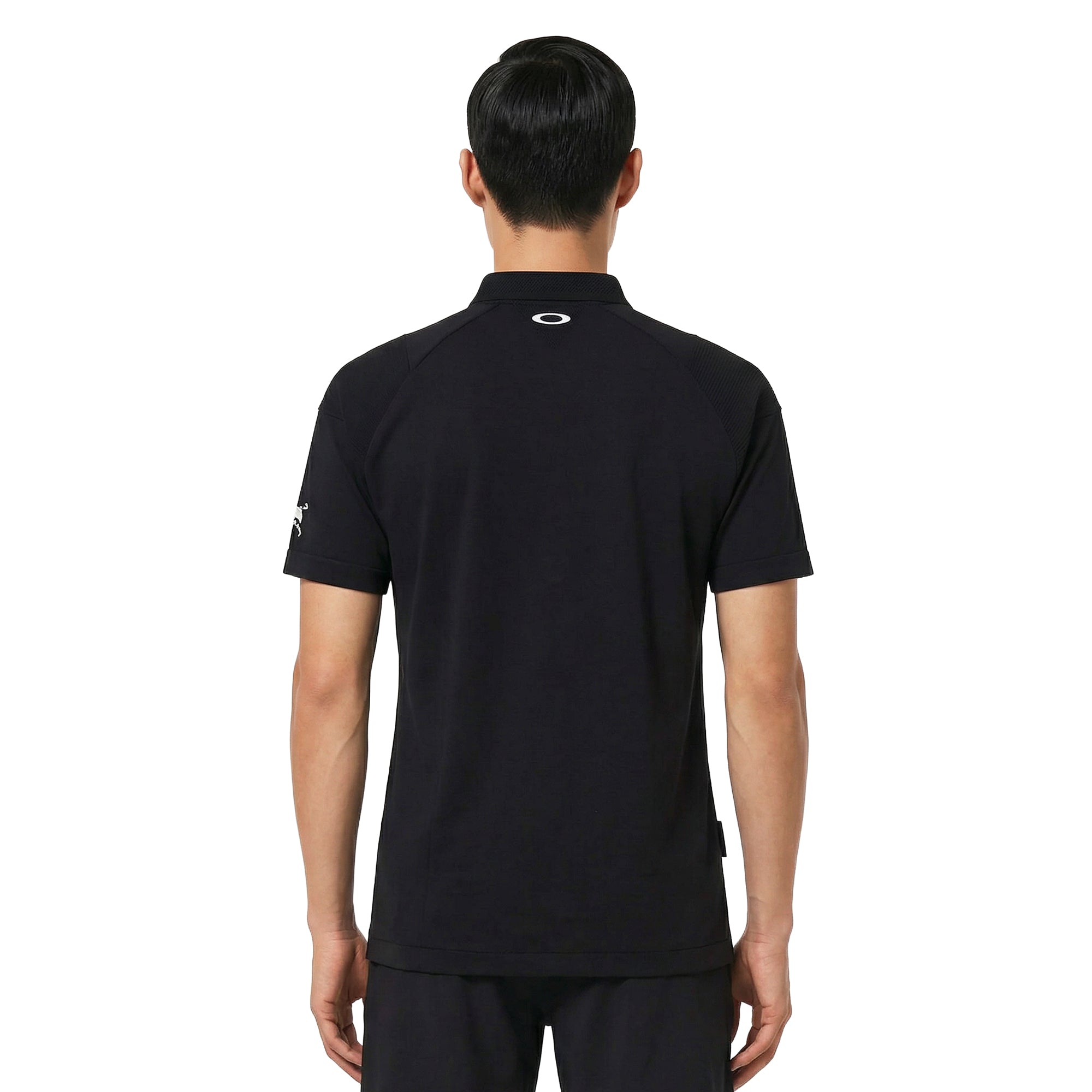 Oakley Golf Skull Limber Sweater Polo Shirt - Pitch Black 021