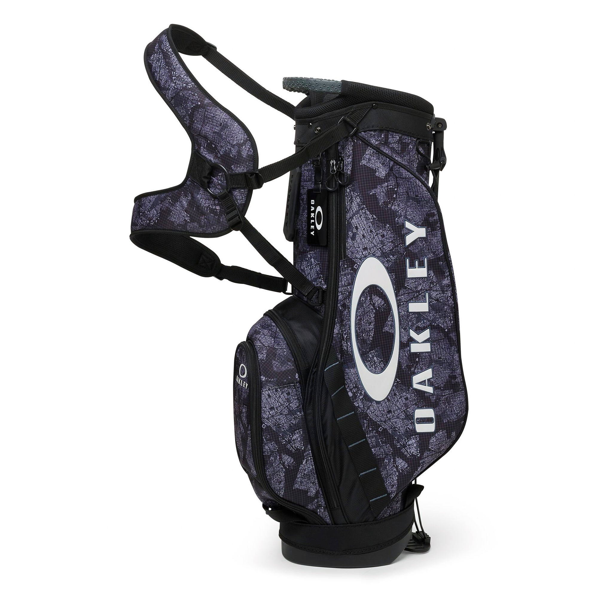 Oakley Golf Stand Bag 18.0 - Black/Grey 012 - 901968-012 - Function18