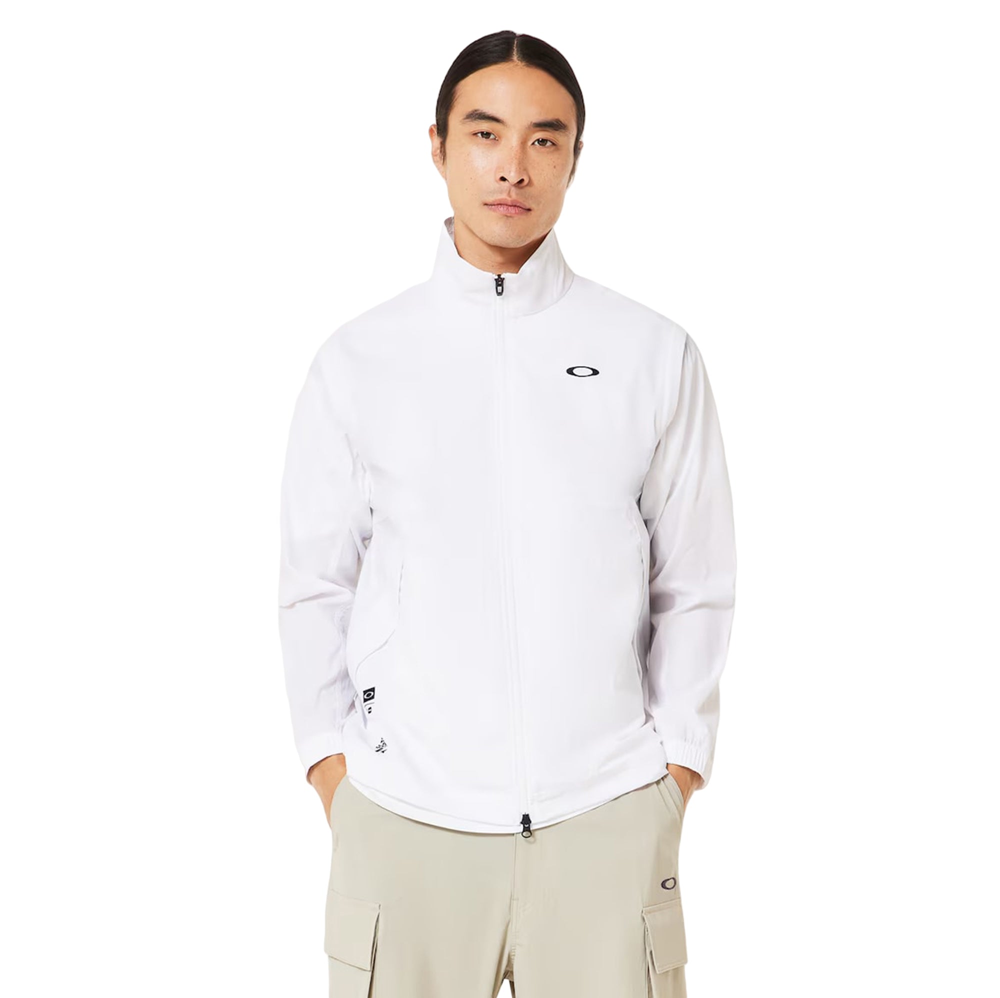 Oakley Golf Tactful Wind Jacket 6.0 - White 100 - 407596-100